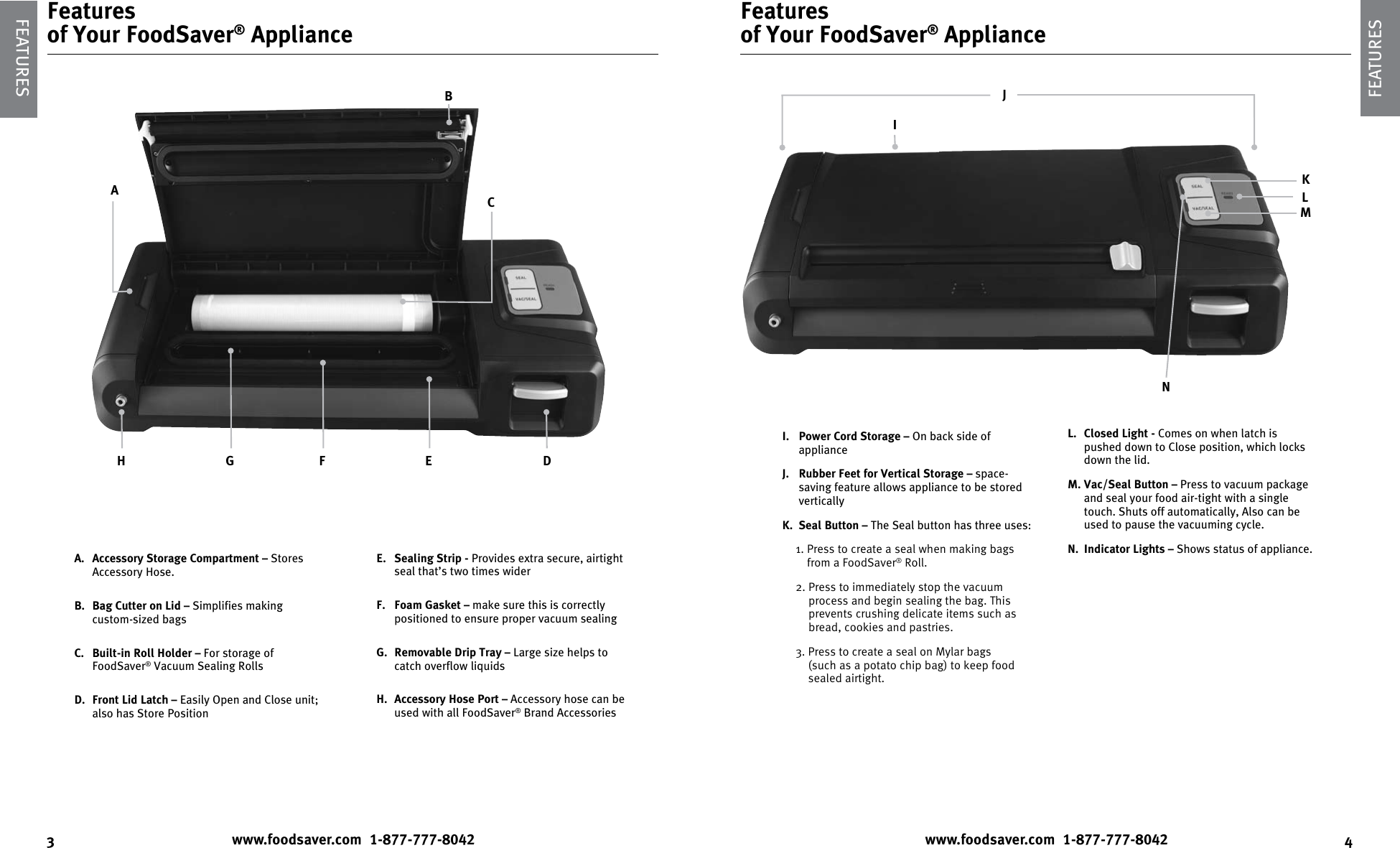 Page 3 of 4 - Food-Saver Food-Saver-Vacuum-Sealing-System-Owners-Manual