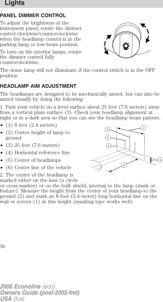 Ford 2006 E 150 Owners Manual