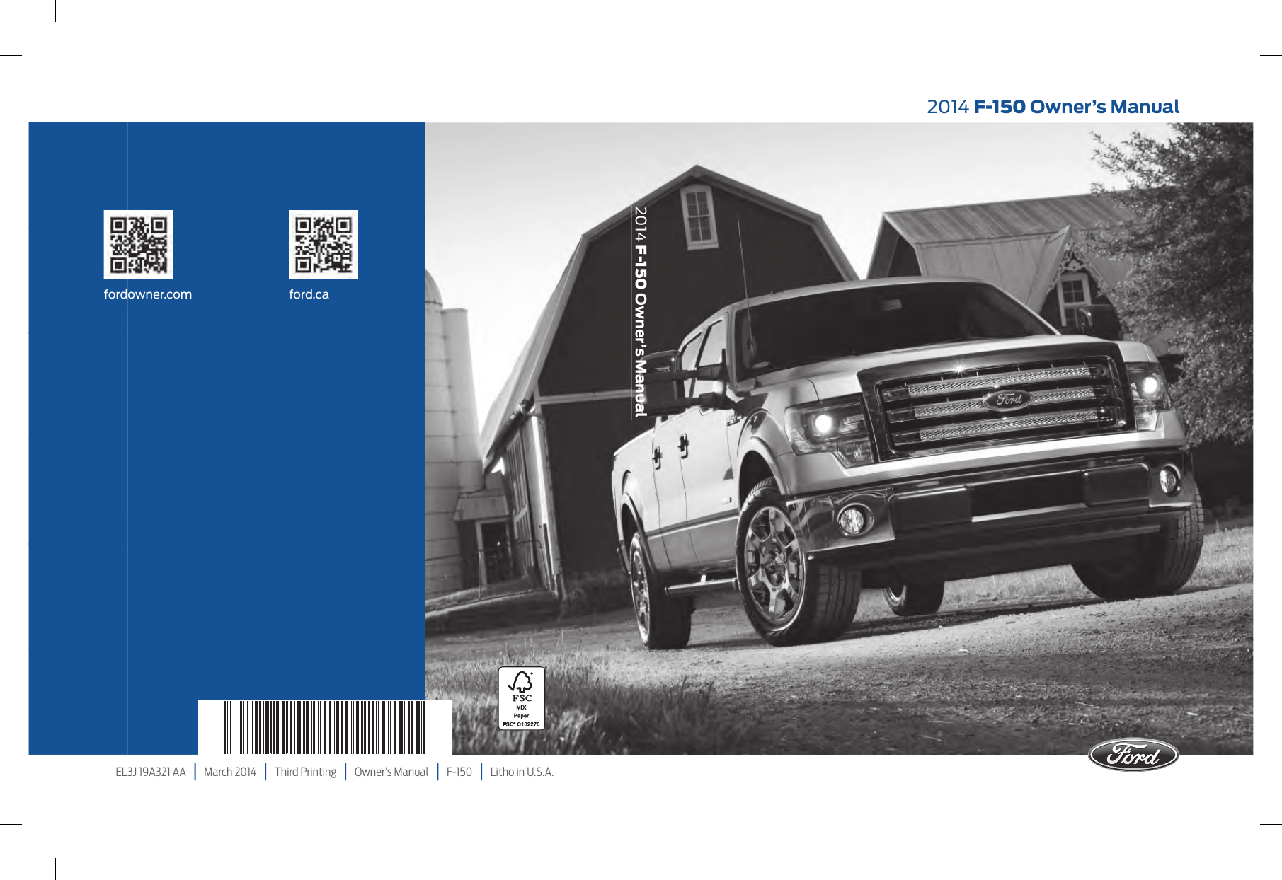 Ford 2014 F 150 Owners Manual