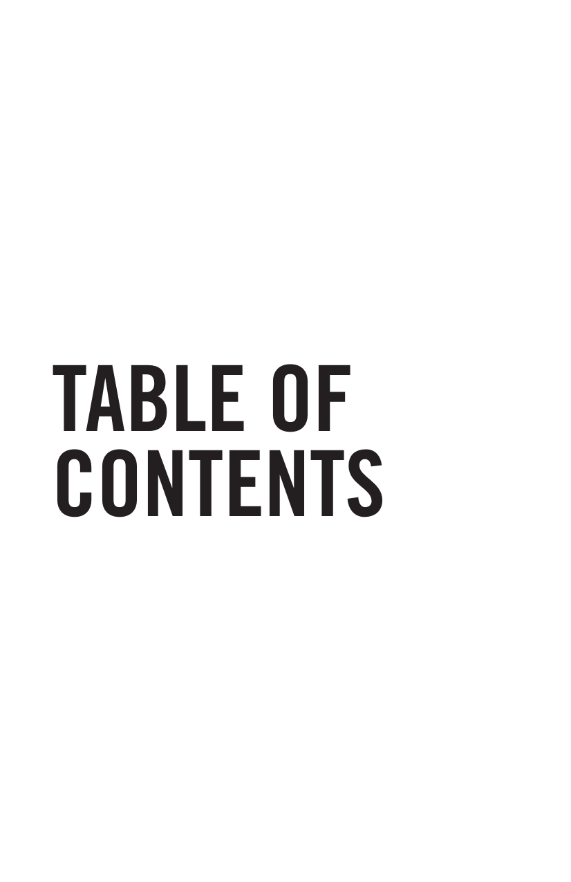  TABLE  OF CONTENTS