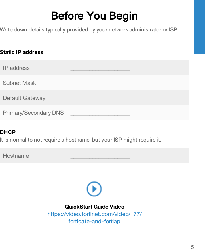 Page 5 of Fortinet 140701 Secured Wireless Access Point User Manual FortiAP 221E  223E QuickStart Guide