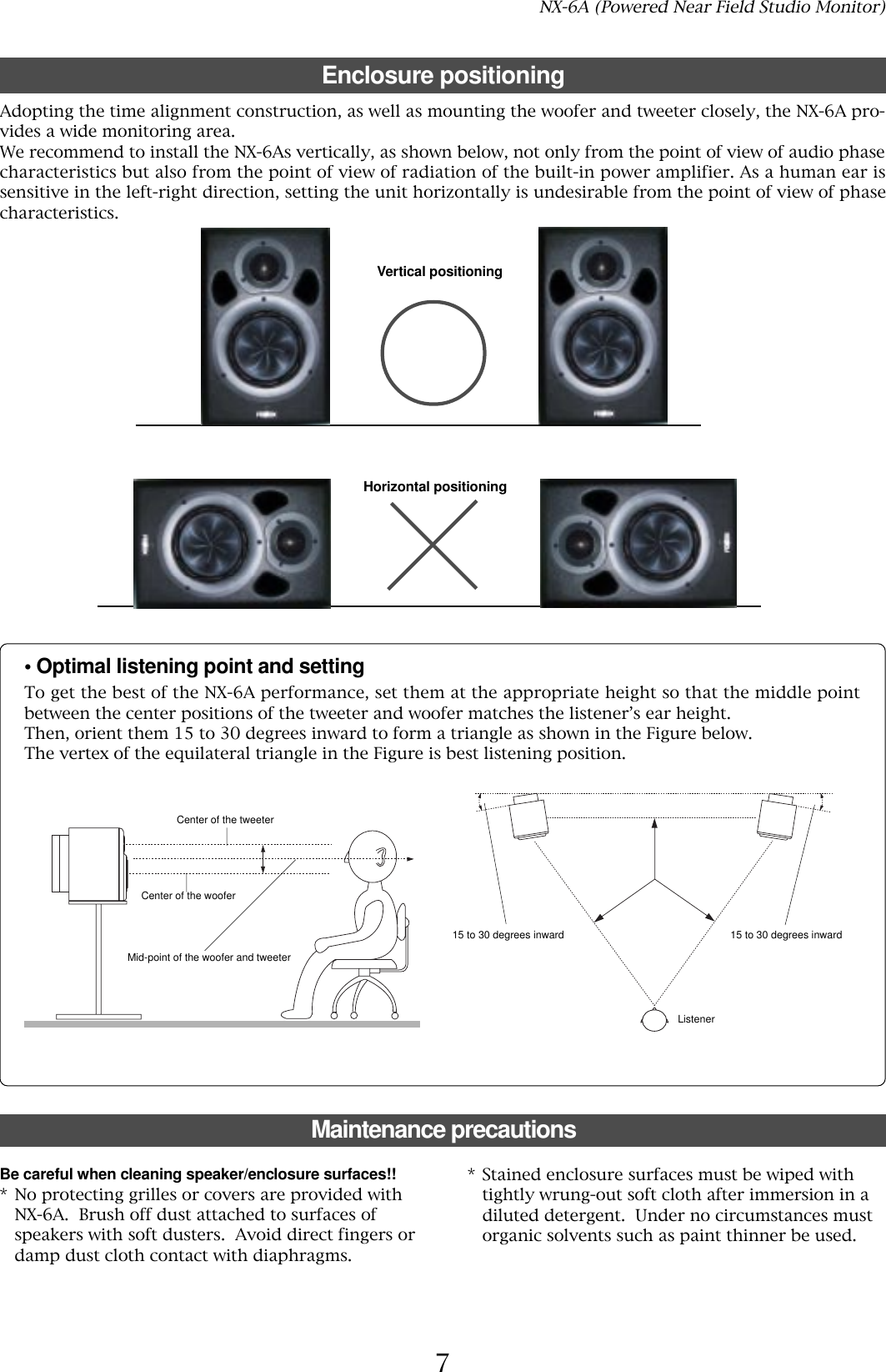 Page 7 of 9 - Fostex Fostex-Nx-6A-Users-Manual- N F - 10 0 ( J 2 )  Fostex-nx-6a-users-manual