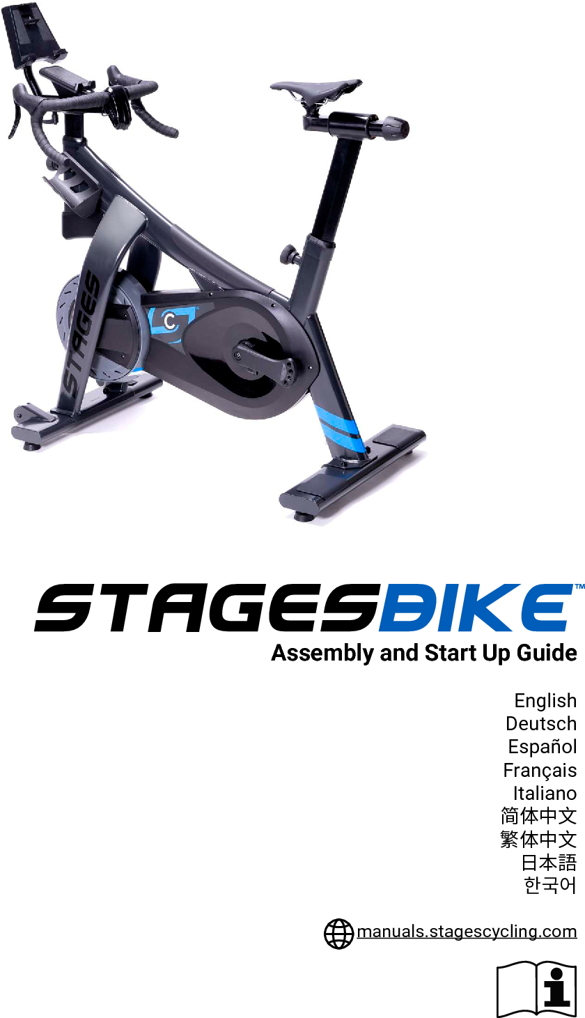 Foundation Fitness SBSB1 Stages Bike User Manual