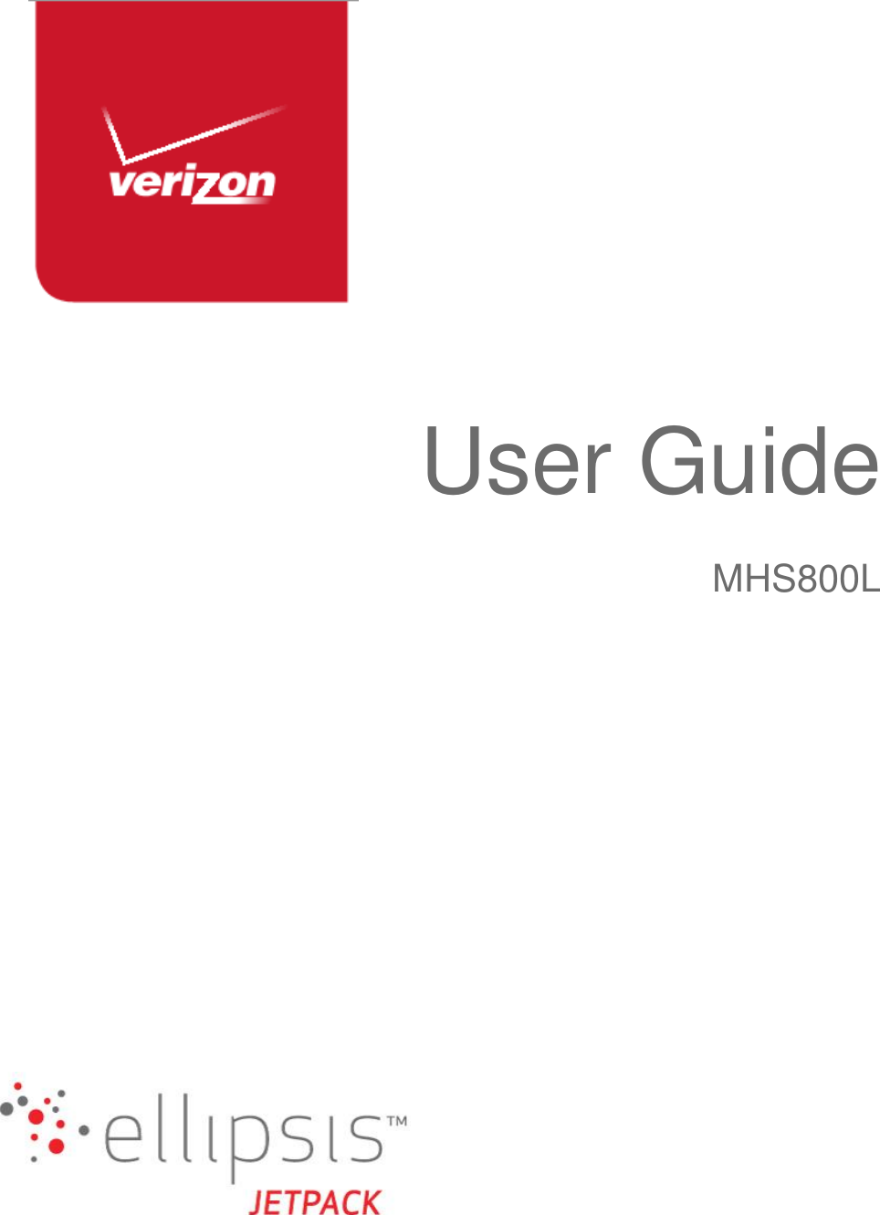      User Guide  MHS800L                    