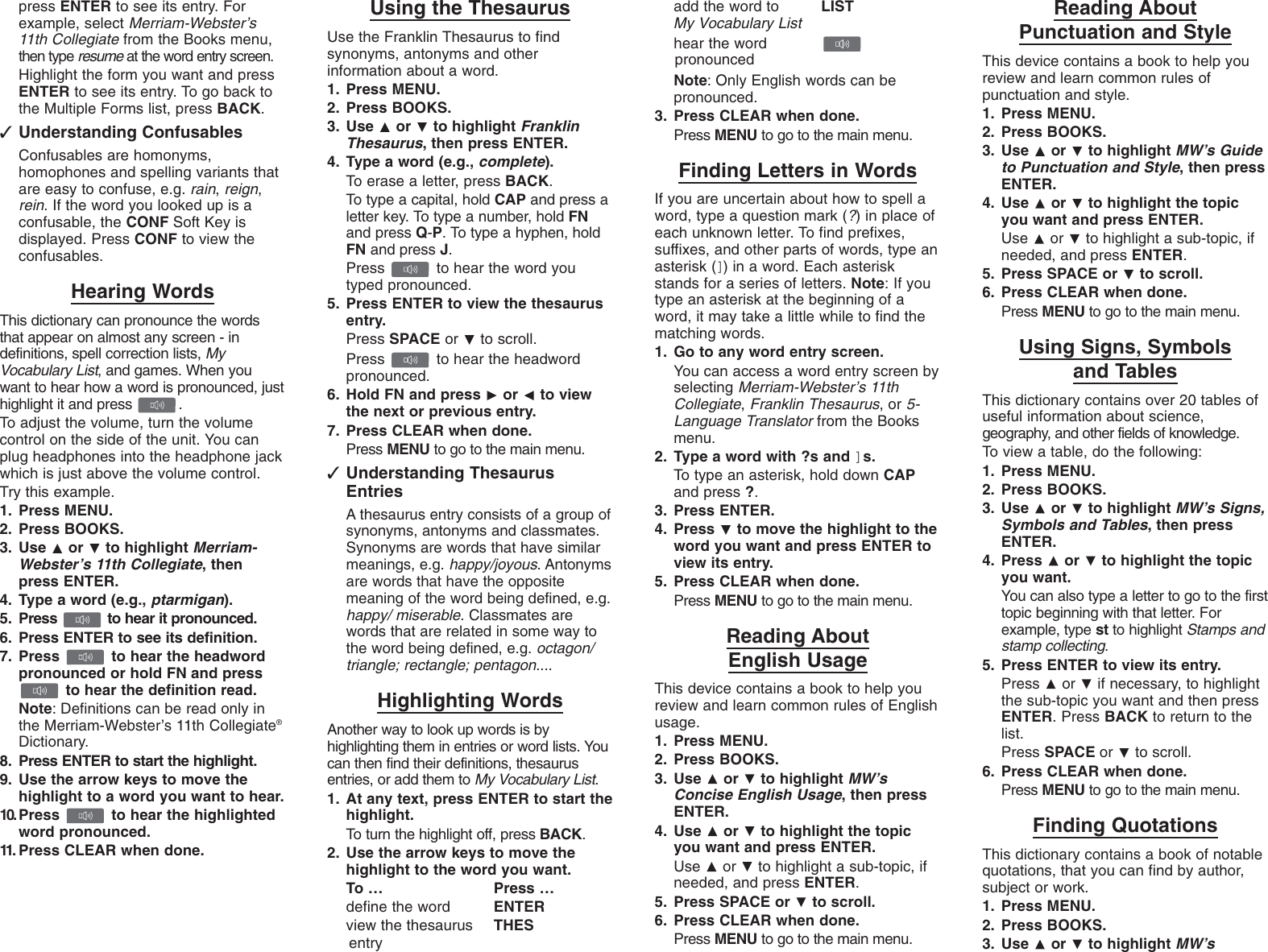 Page 3 of 7 - Franklin Franklin-Scd-1890-Users-Manual-  Franklin-scd-1890-users-manual