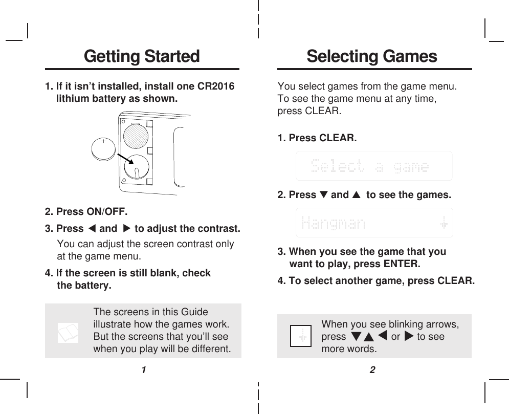 Page 2 of 11 - Franklin Franklin-Wg-15-Users-Manual- Wg-15 Franklin-wg-15-users-manual