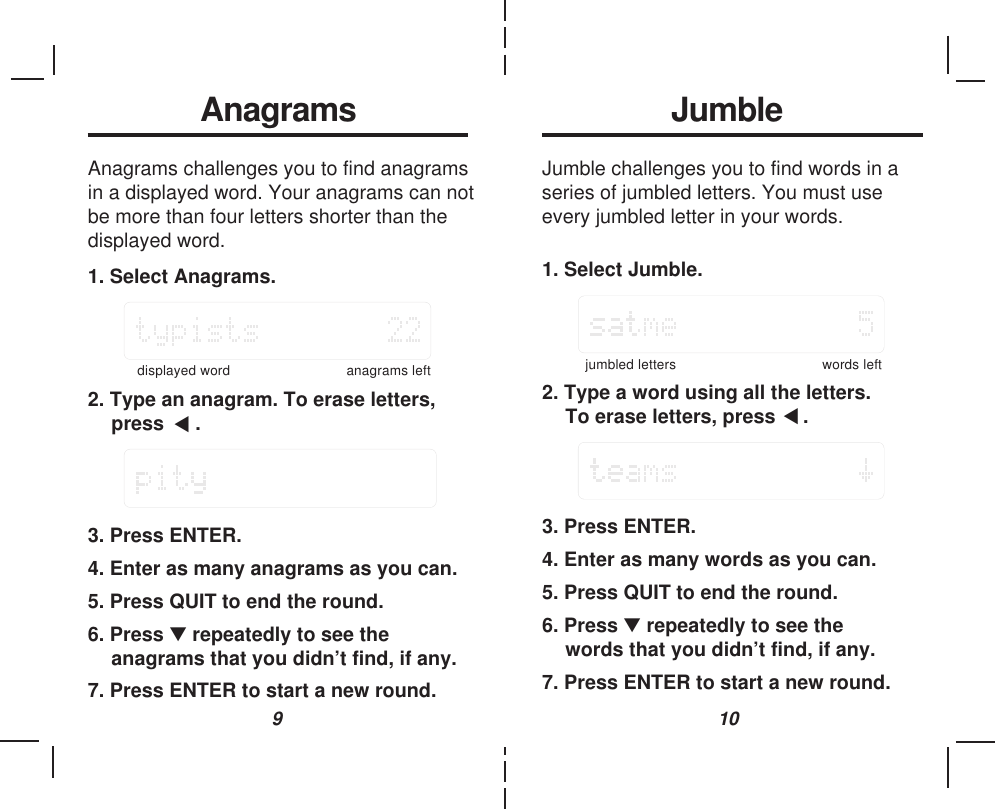 Page 6 of 11 - Franklin Franklin-Wg-15-Users-Manual- Wg-15 Franklin-wg-15-users-manual