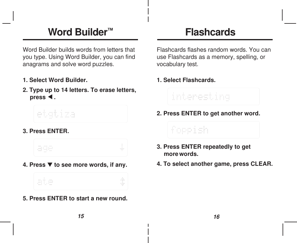 Page 9 of 11 - Franklin Franklin-Wg-15-Users-Manual- Wg-15 Franklin-wg-15-users-manual