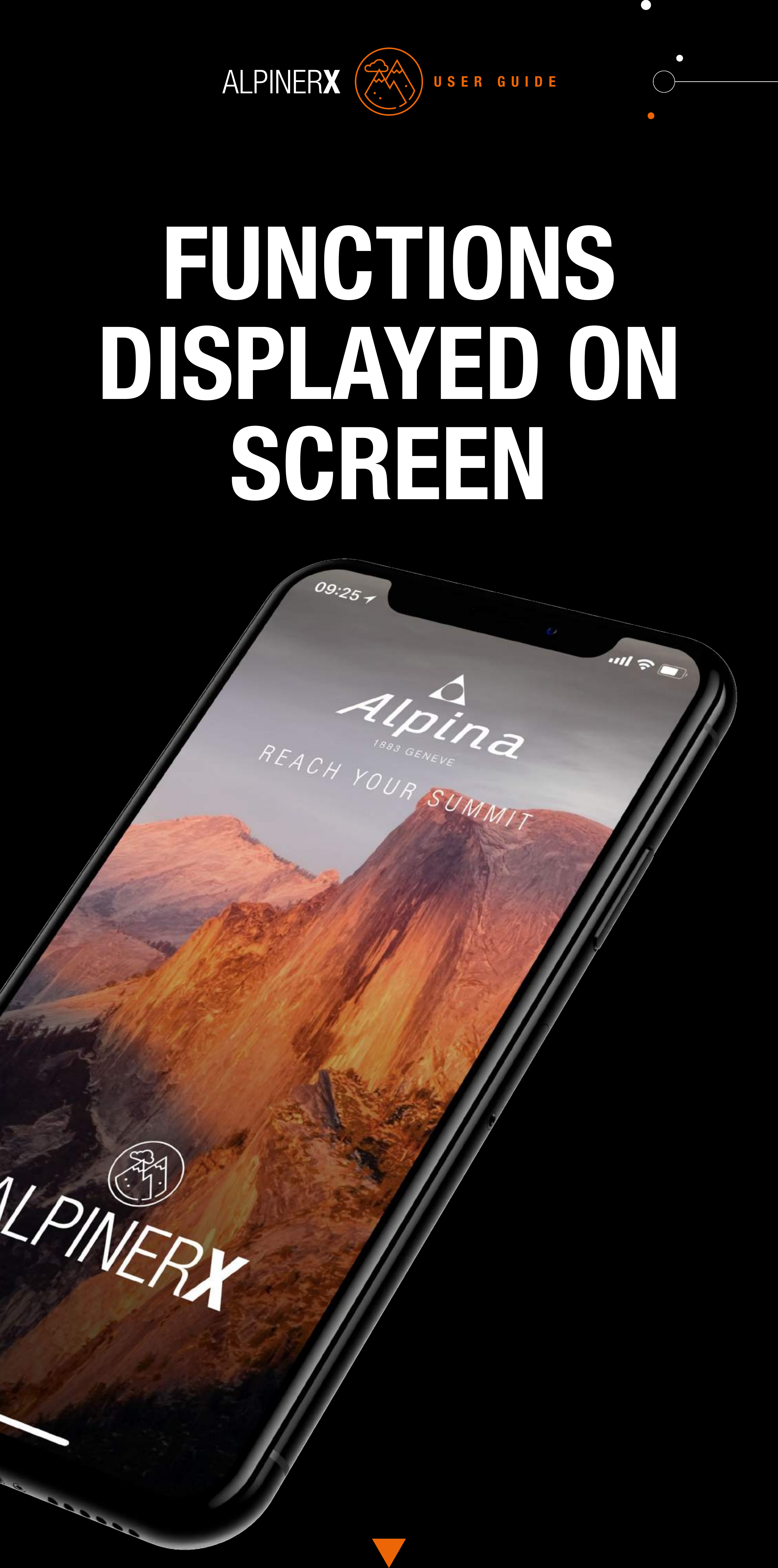USER GUIDEFUNCTIONS DISPLAYED ON SCREEN