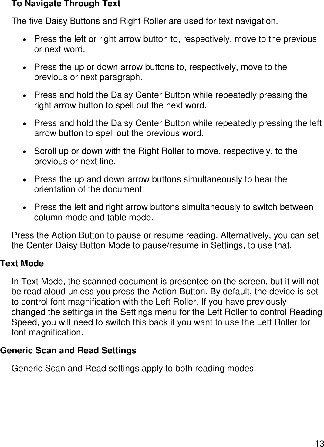 Page 16 of Freedom Scientific BLV Group 10025 omniReader User Manual 