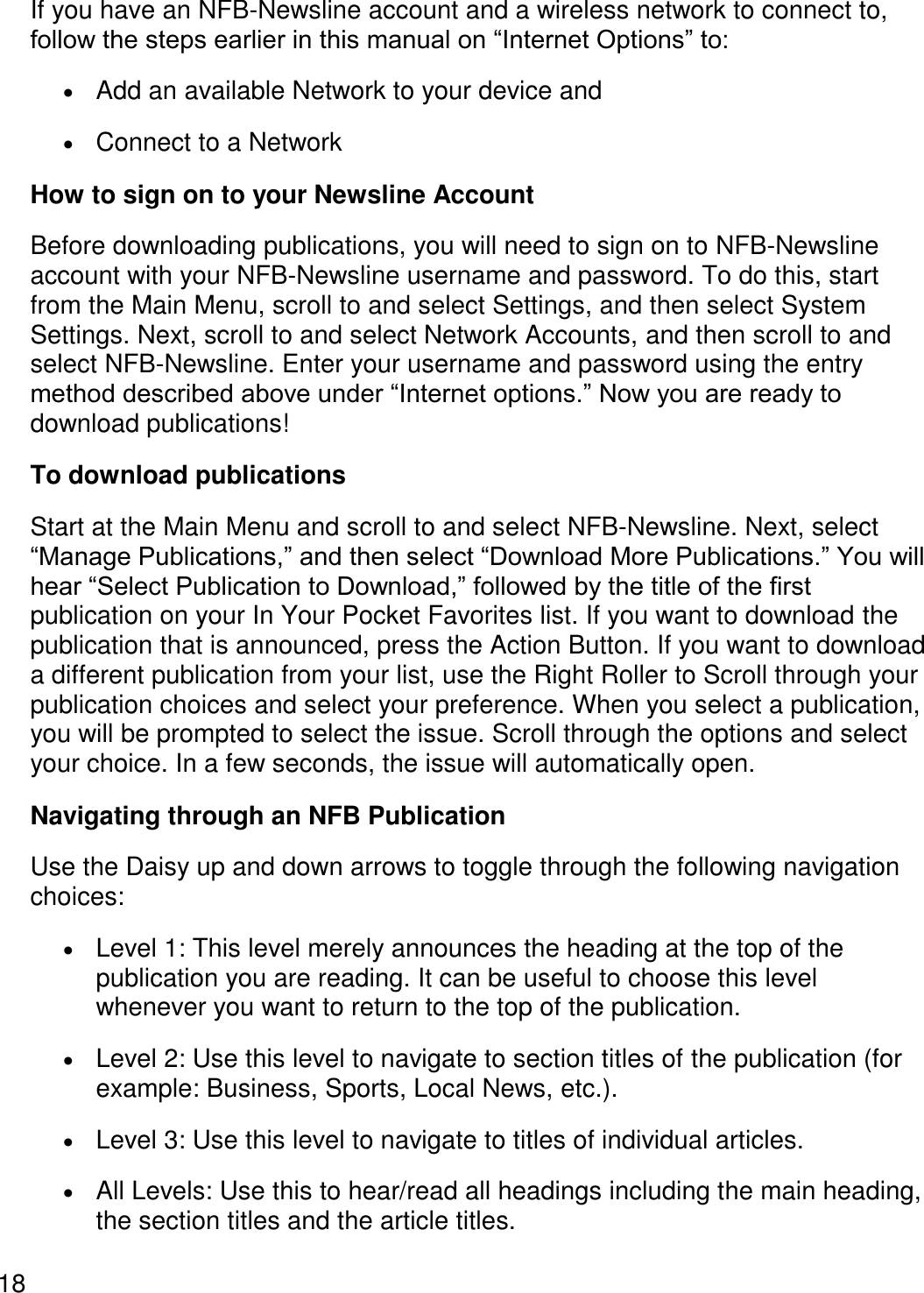 Page 21 of Freedom Scientific BLV Group 10025 omniReader User Manual 