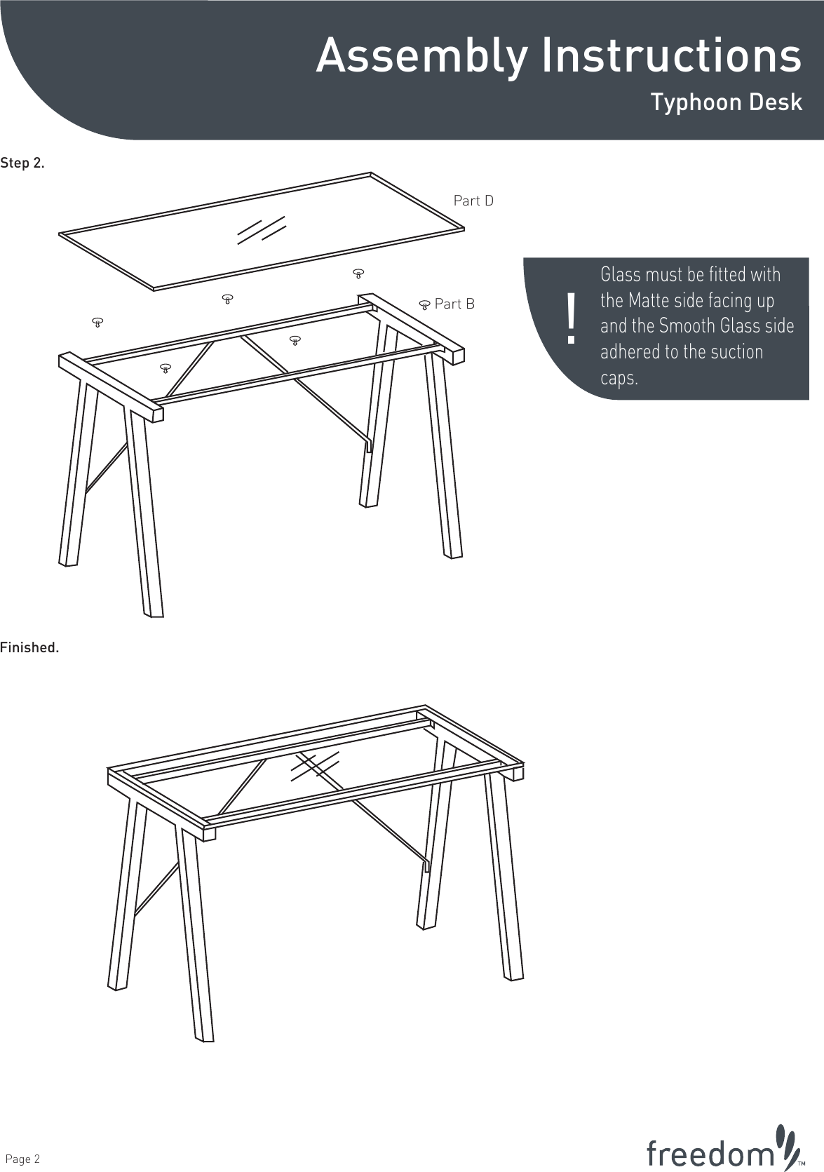 Page 2 of 2 - Freedom Typhoon-Desk Typhoon Desk 1