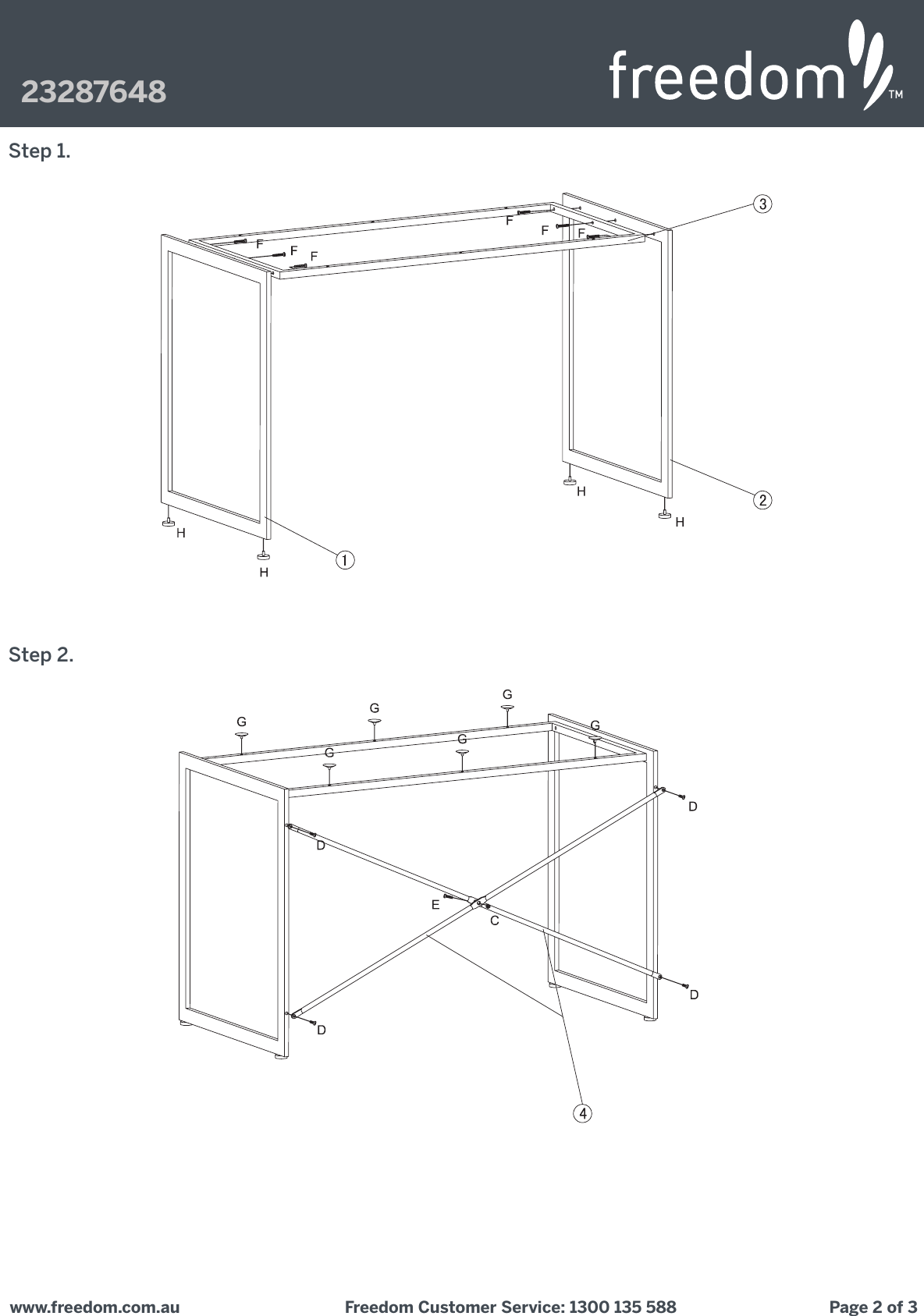 Freedom X Ray Desk P1