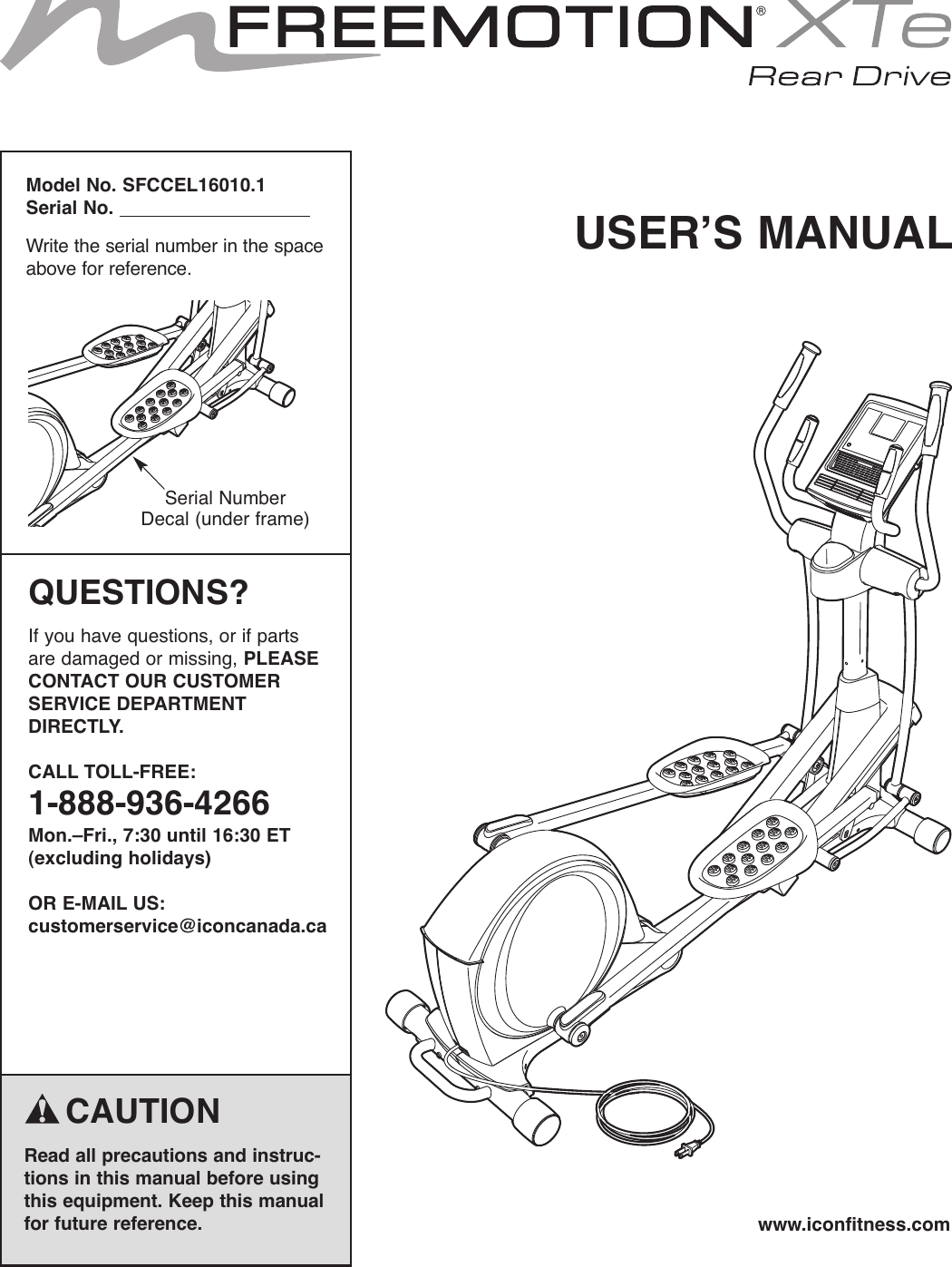 freemotion-sfccel160101-owners-manual-285430