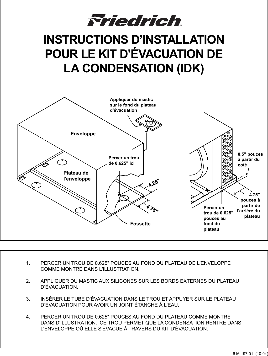 Page 3 of 4 - Friedrich 61619701 (10-04) Current RAC Accessory IDK IOM