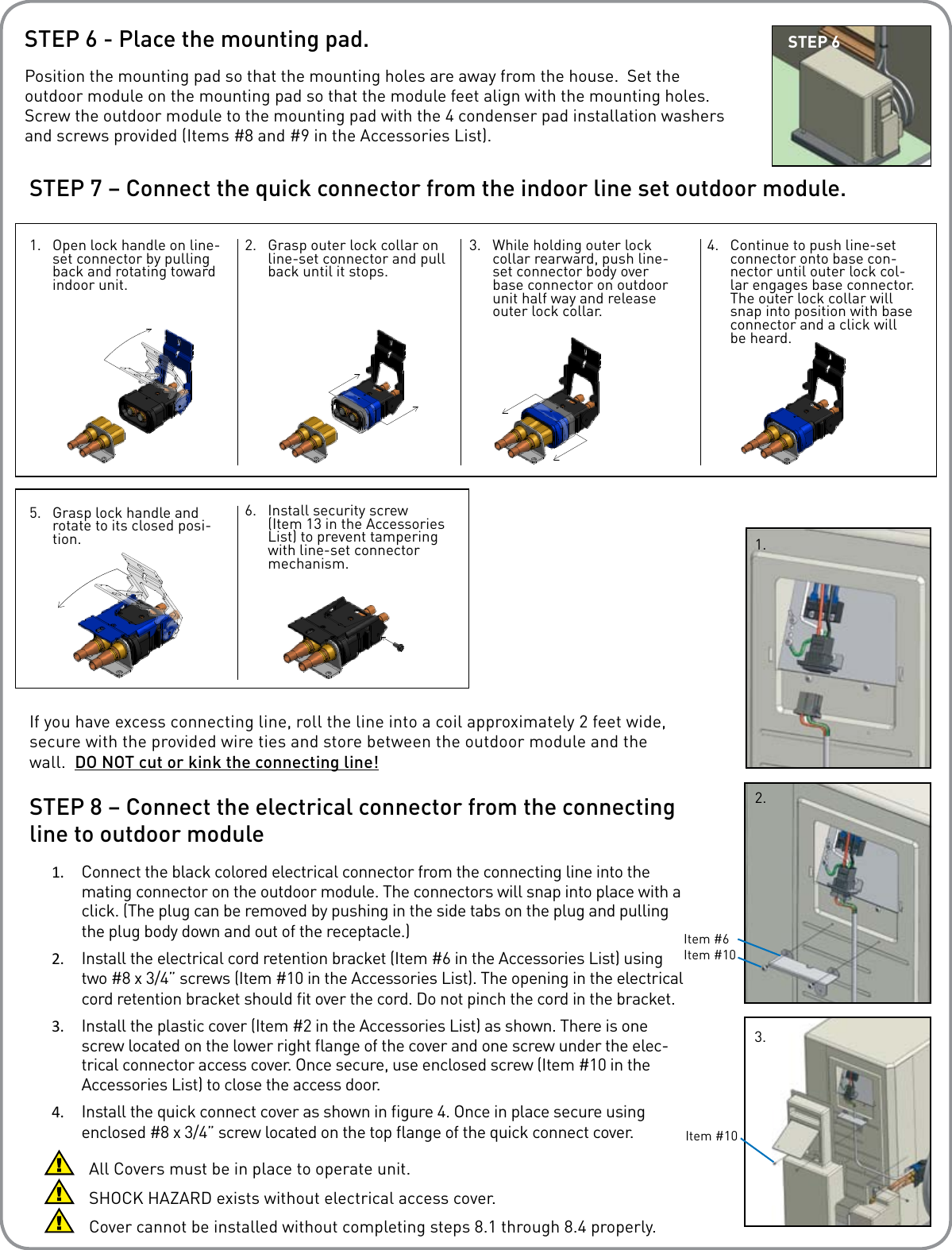 Page 6 of 8 - Friedrich Friedrich-Friedrich-Air-Conditioner-Br1224W3A-Users-Manual- Breeze BR1224W3A Owner's Manual | Sylvane  Friedrich-friedrich-air-conditioner-br1224w3a-users-manual