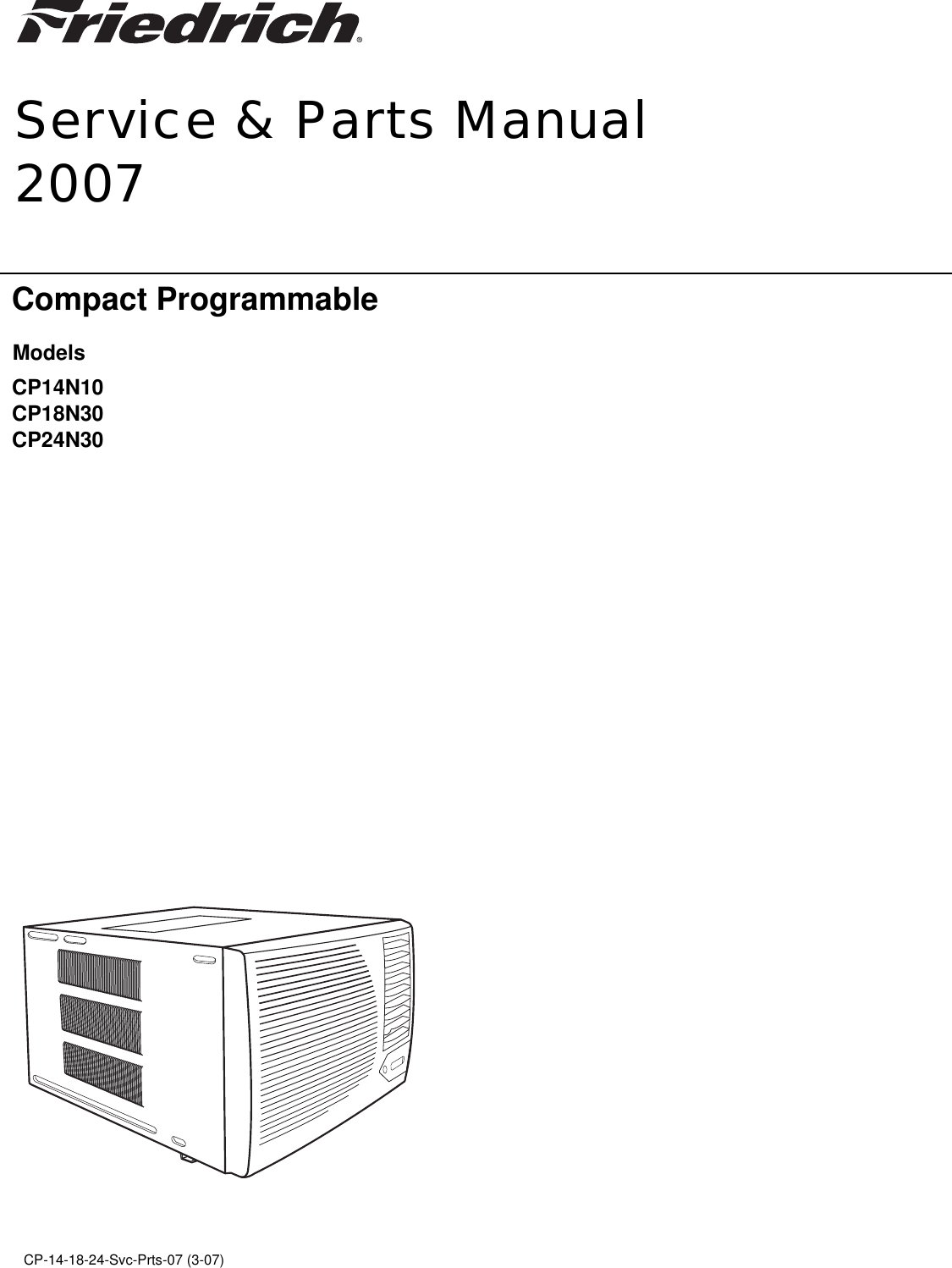 Friedrich air conditioners registration