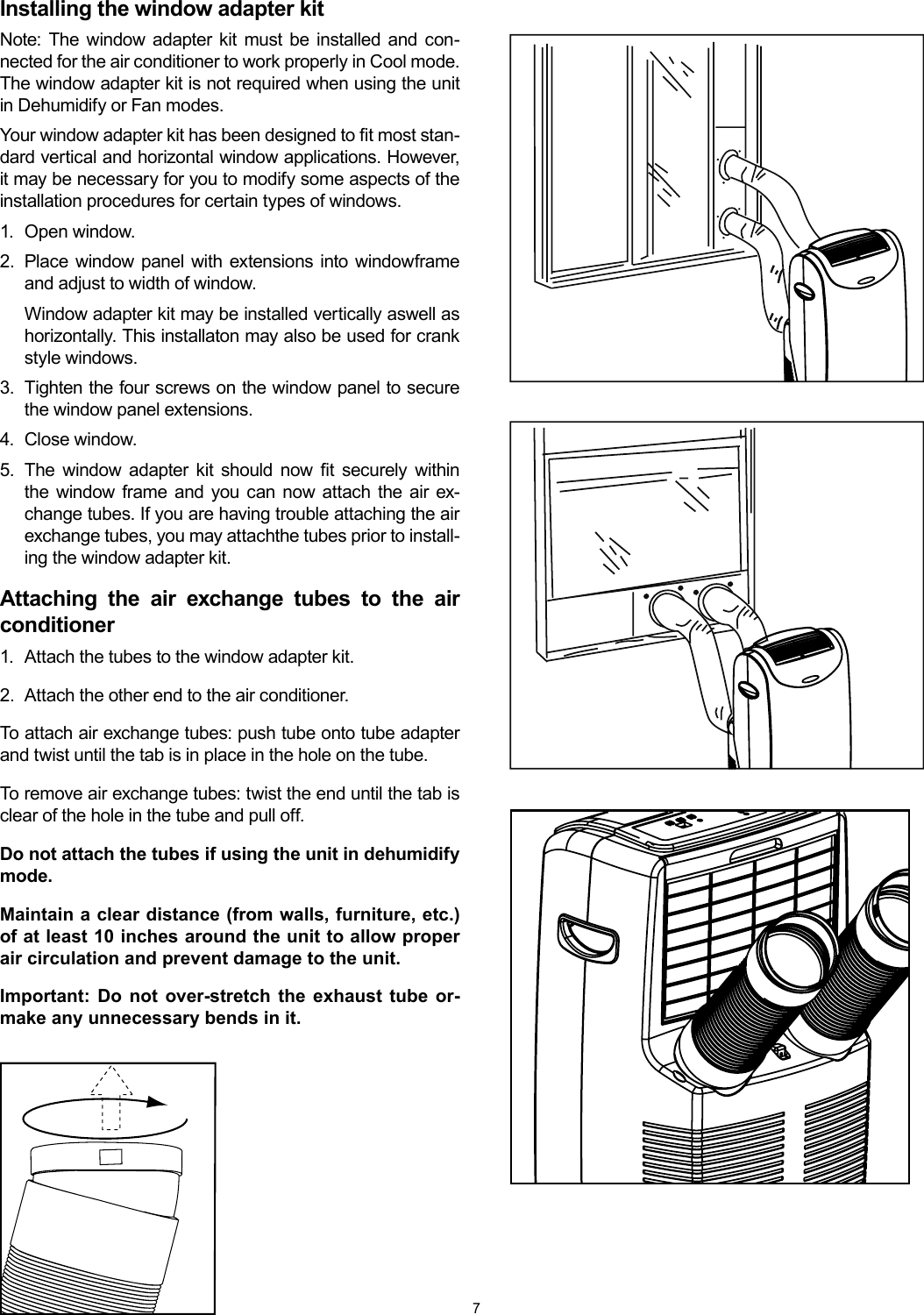 Page 7 of 12 - Friedrich Friedrich-P09A-Users-Manual- Portable_IO_P09A_P12A_2008_10-07  Friedrich-p09a-users-manual