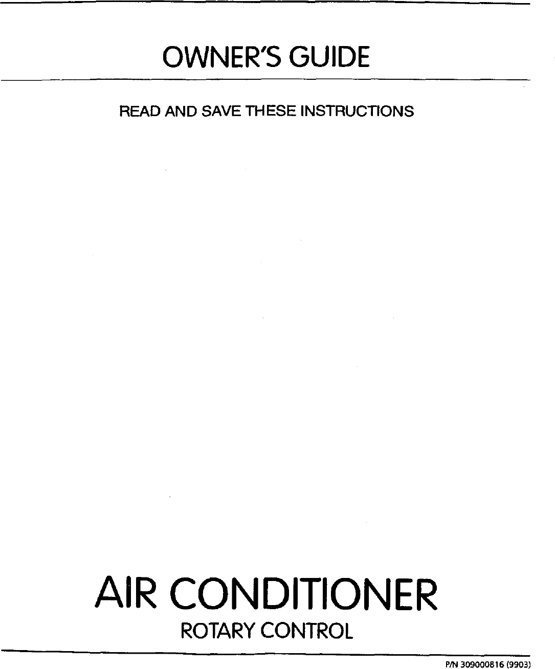 Page 1 of 11 - Frigidaire FAK083J7V4 User Manual  AIR CONDITIONER - Manuals And Guides L0302087