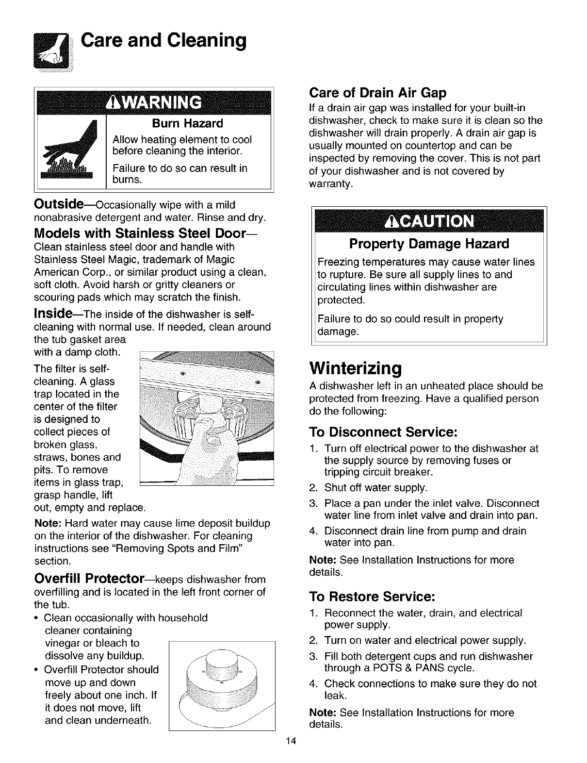 Frigidaire FDB2310LCC2 User Manual DISHWASHER Manuals And Guides L0308106