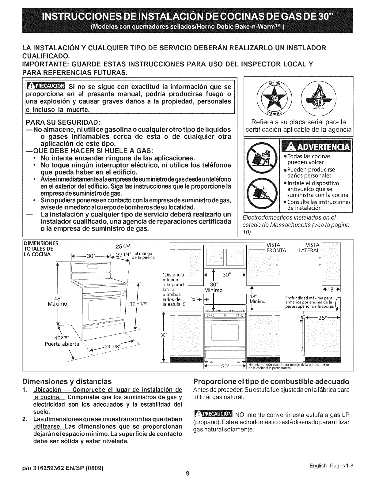 Frigidaire FGFLMC55GCG User Manual GAS RANGE Manuals And Guides L0901298