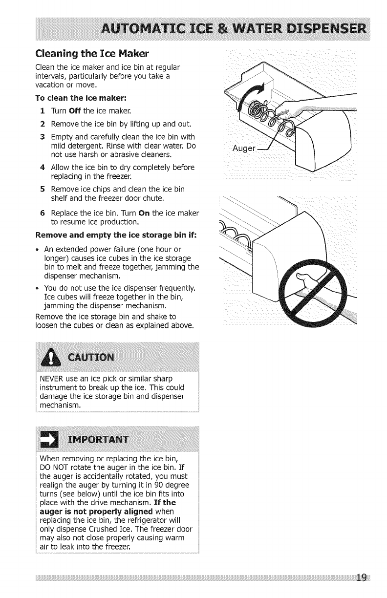 Frigidaire Gallery Refrigerator User Manual