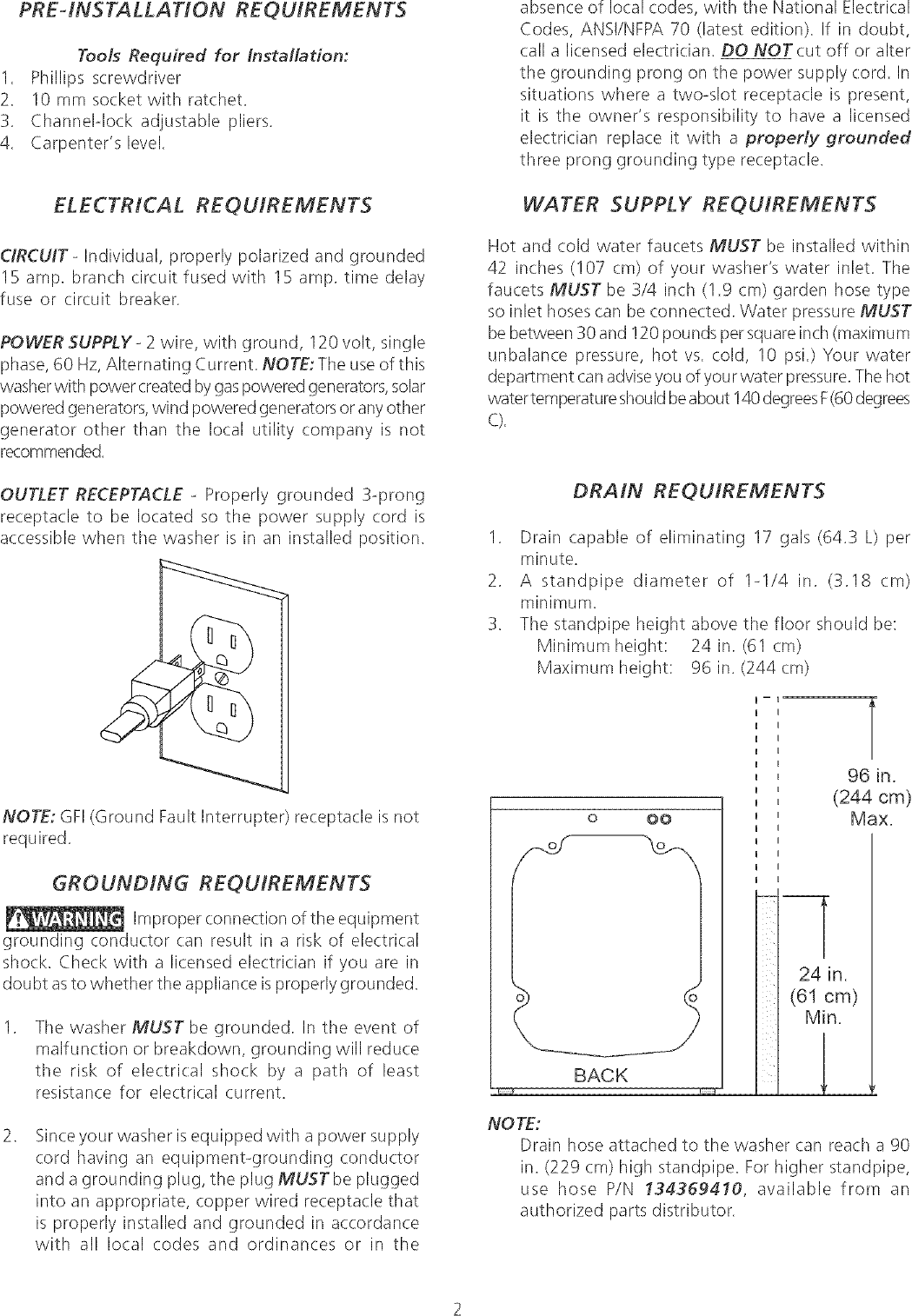 fwfb9200es0 frigidaire washer