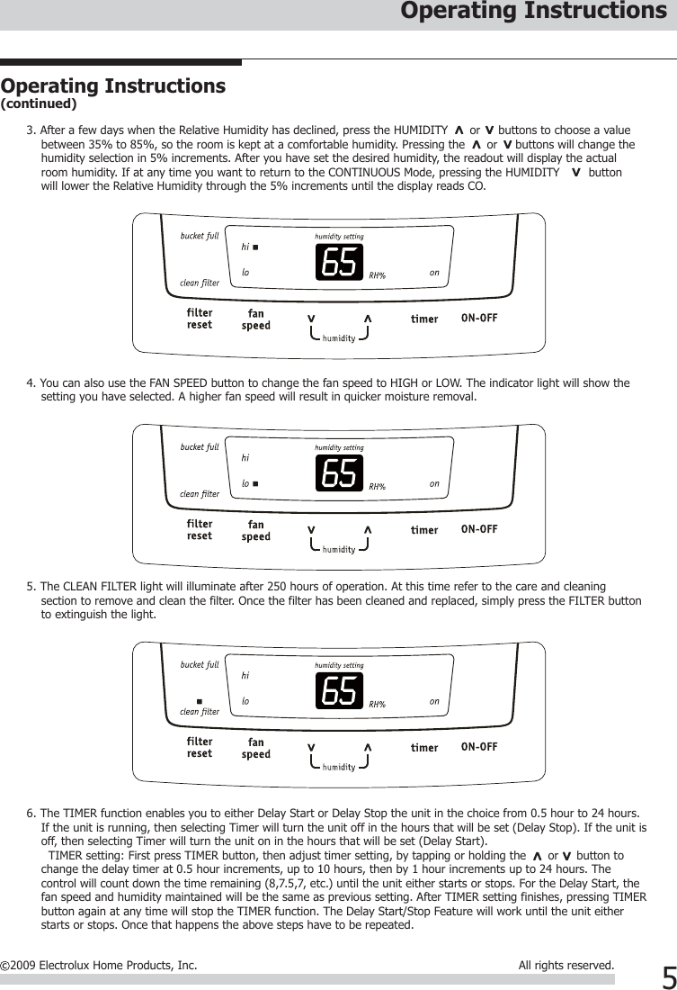 Page 5 of 10 - Frigidaire Frigidaire-Fad504Dwd-Owners-Manual- 灏侀潰  Frigidaire-fad504dwd-owners-manual