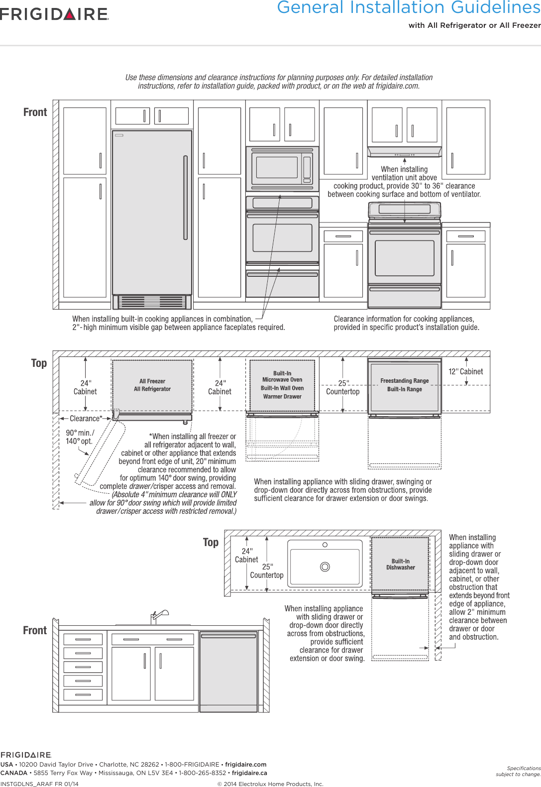 Page 7 of 7 - Frigidaire Frigidaire-Ffbd2411Nm-Product-Specifications-Sheet-  Frigidaire-ffbd2411nm-product-specifications-sheet
