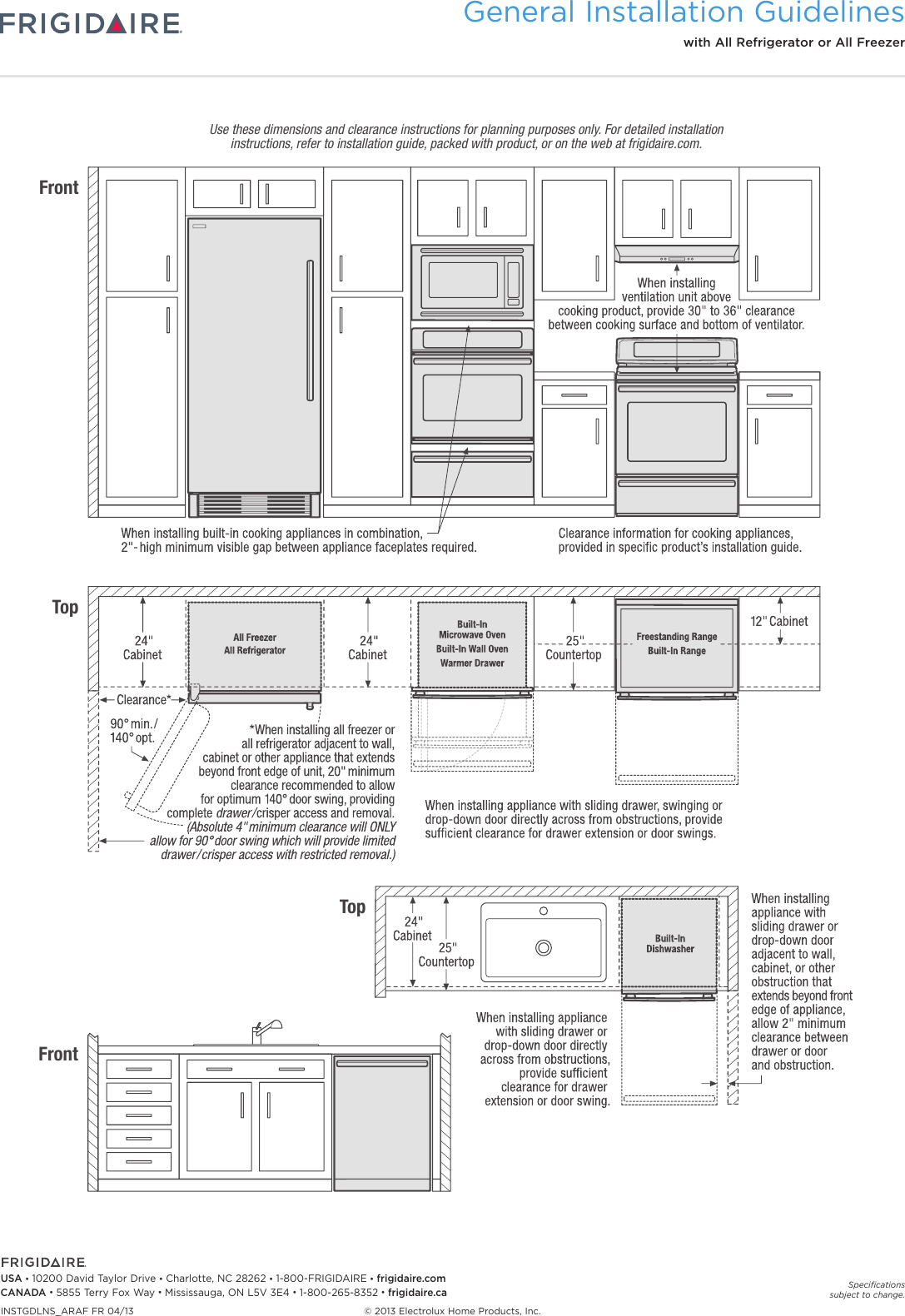 Page 7 of 7 - Frigidaire Frigidaire-Ffew2725Pb-Product-Specifications-Sheet-  Frigidaire-ffew2725pb-product-specifications-sheet