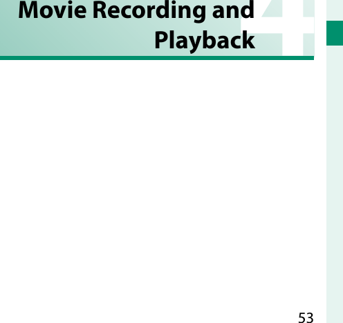 53 Movie Recording and Playback