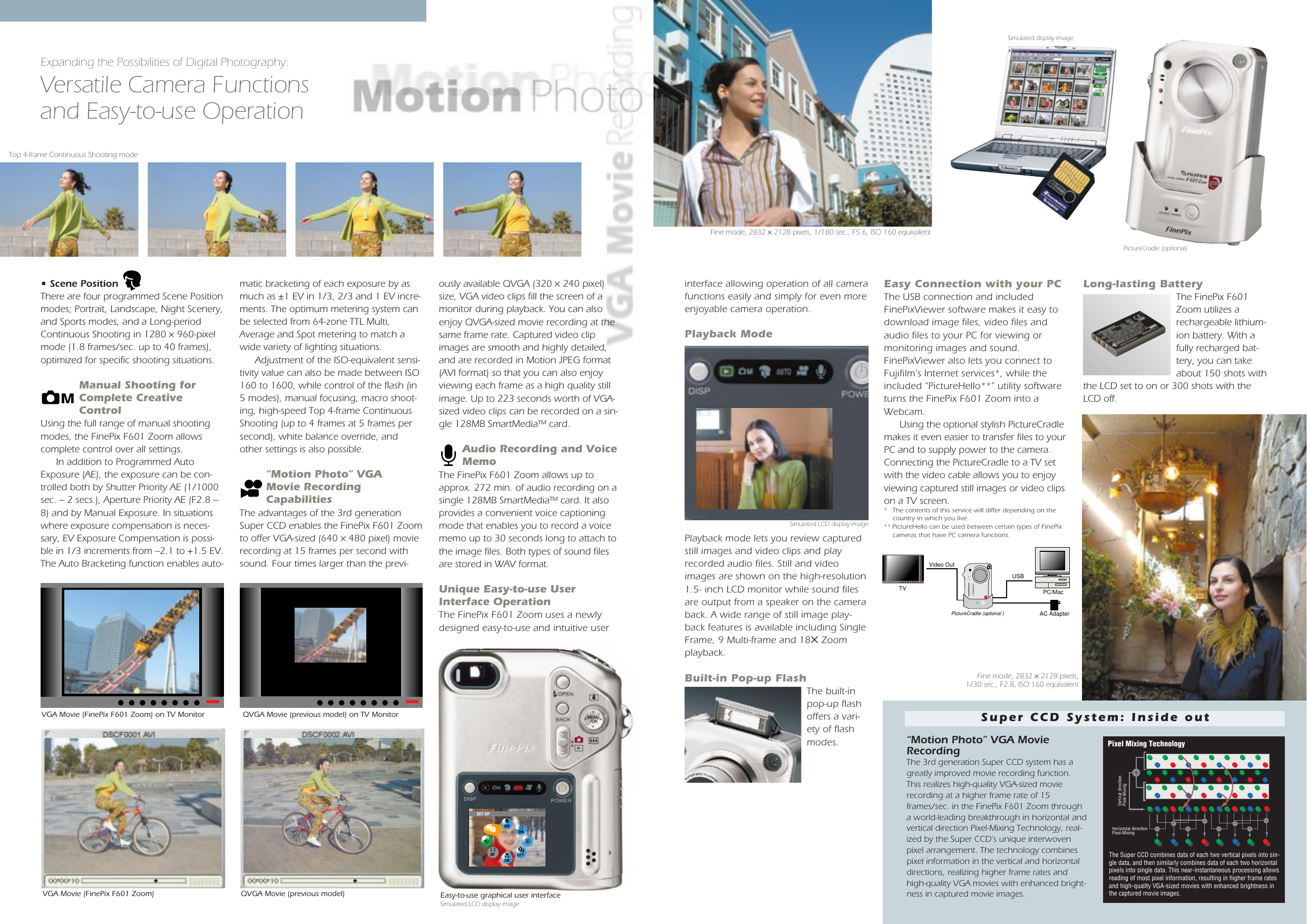 Page 4 of 5 - FujiFilm F601 FP601Z-Œ¼ﬂÅ‘C’³-1 User Manual  To The F65c999c-a630-4531-99da-4d4fb4ca1e2c