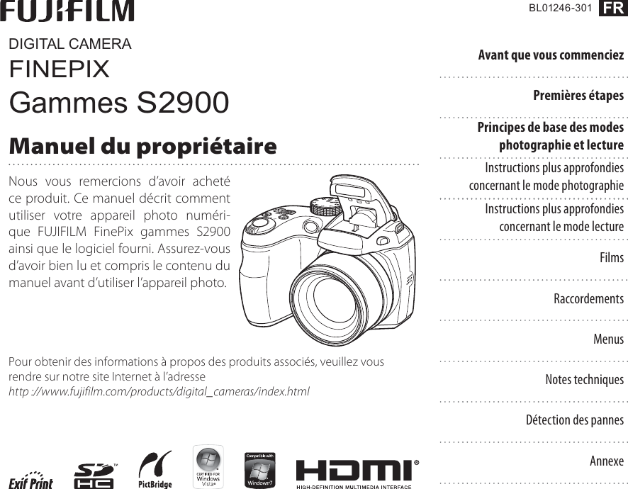 Fujifilm Finepix Series Owner S Owner's