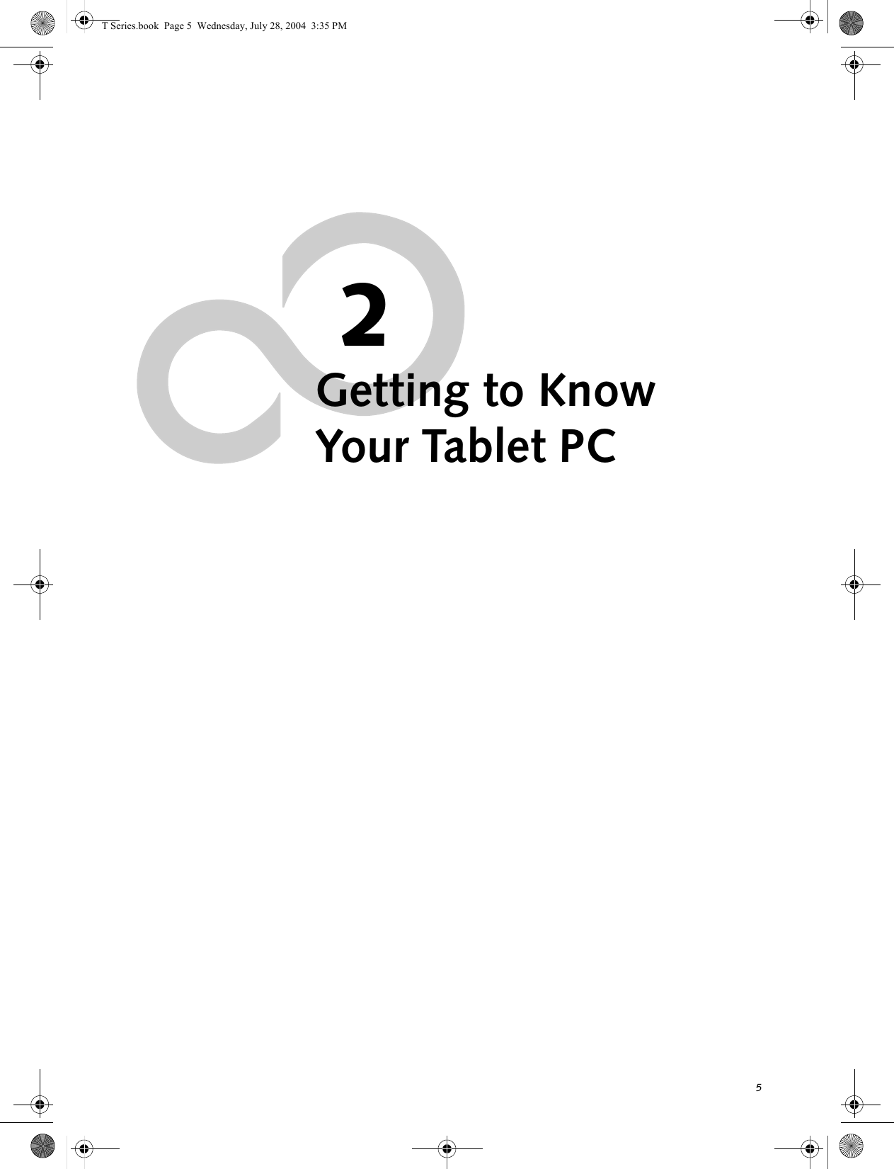 52Getting to KnowYour Tablet PCT Series.book  Page 5  Wednesday, July 28, 2004  3:35 PM