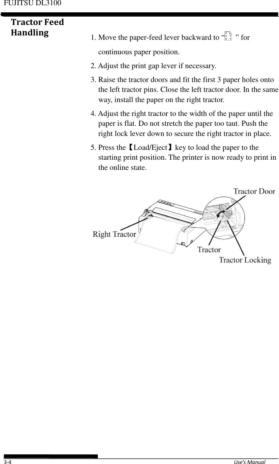 Page 36 of Fujitsu Isotec 021M33342A Dot Matrix Printer User Manual Part 1 of 2