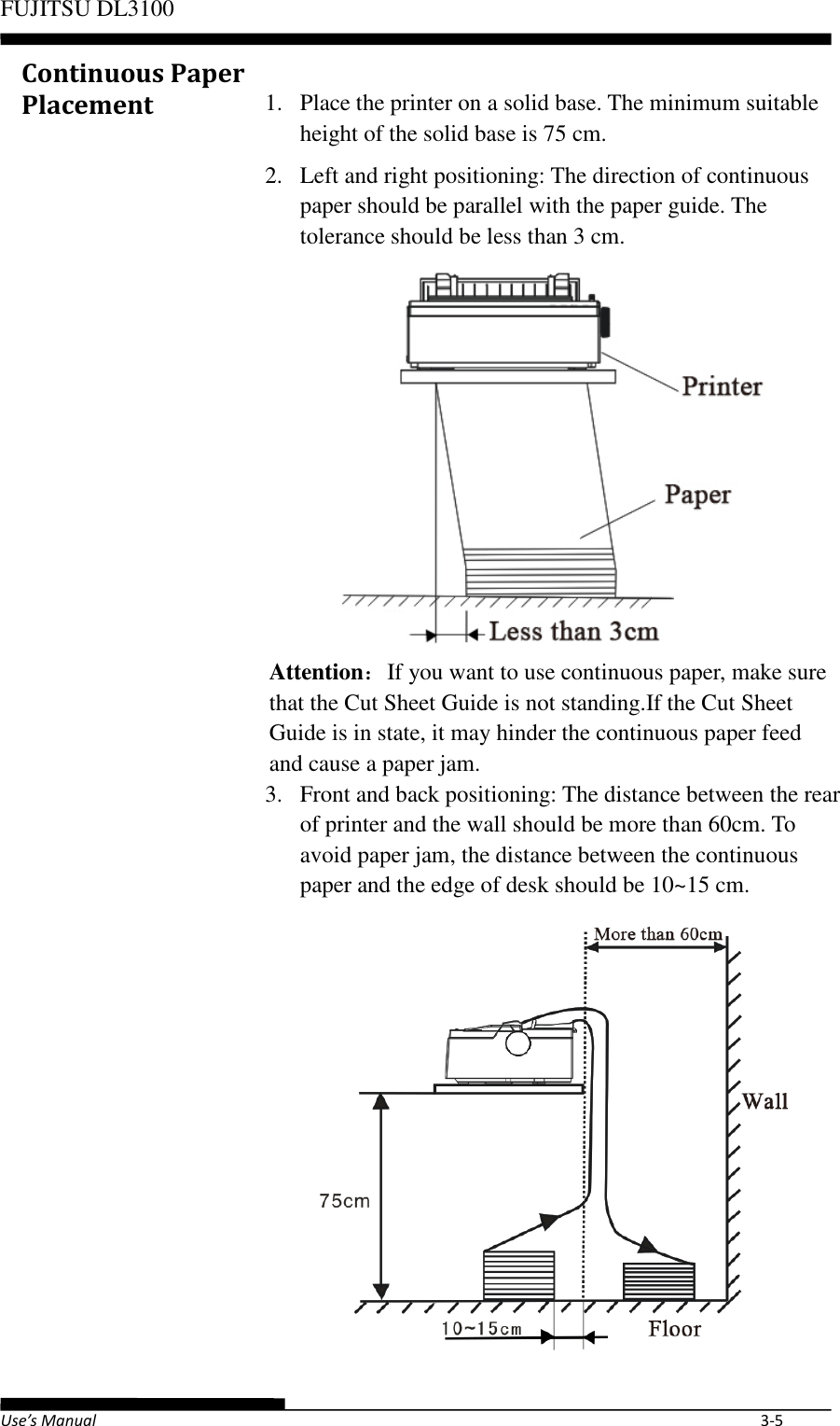 Page 37 of Fujitsu Isotec 021M33342A Dot Matrix Printer User Manual Part 1 of 2