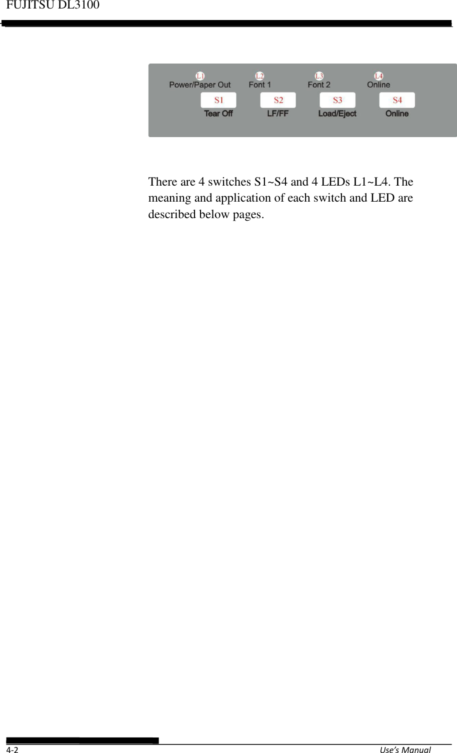 Page 40 of Fujitsu Isotec 021M33342A Dot Matrix Printer User Manual Part 1 of 2