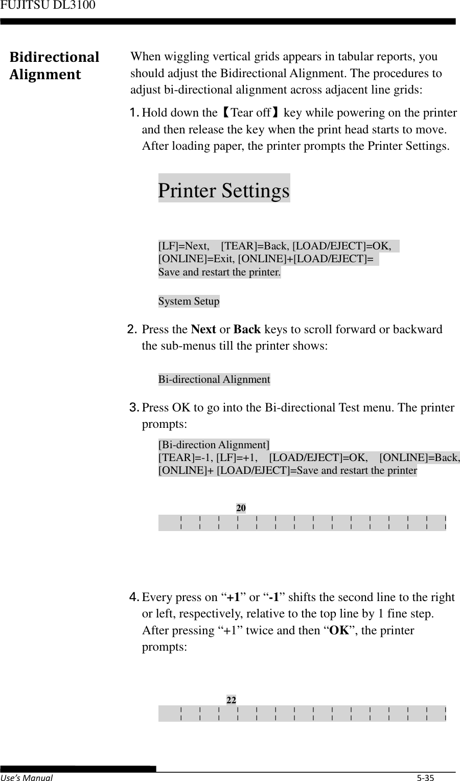 Page 85 of Fujitsu Isotec 021M33342A Dot Matrix Printer User Manual Part 1 of 2