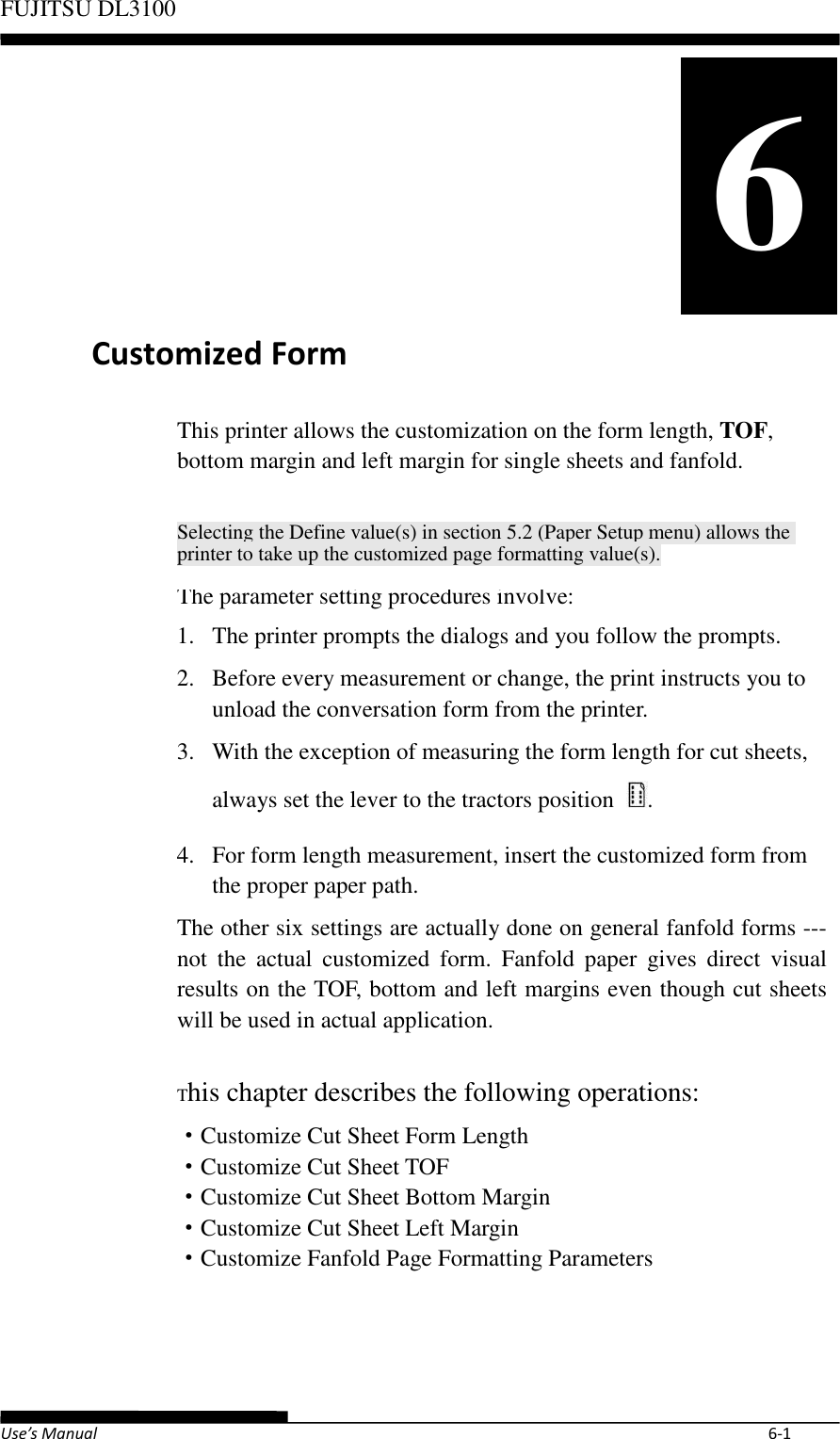 Page 91 of Fujitsu Isotec 021M33342A Dot Matrix Printer User Manual Part 1 of 2