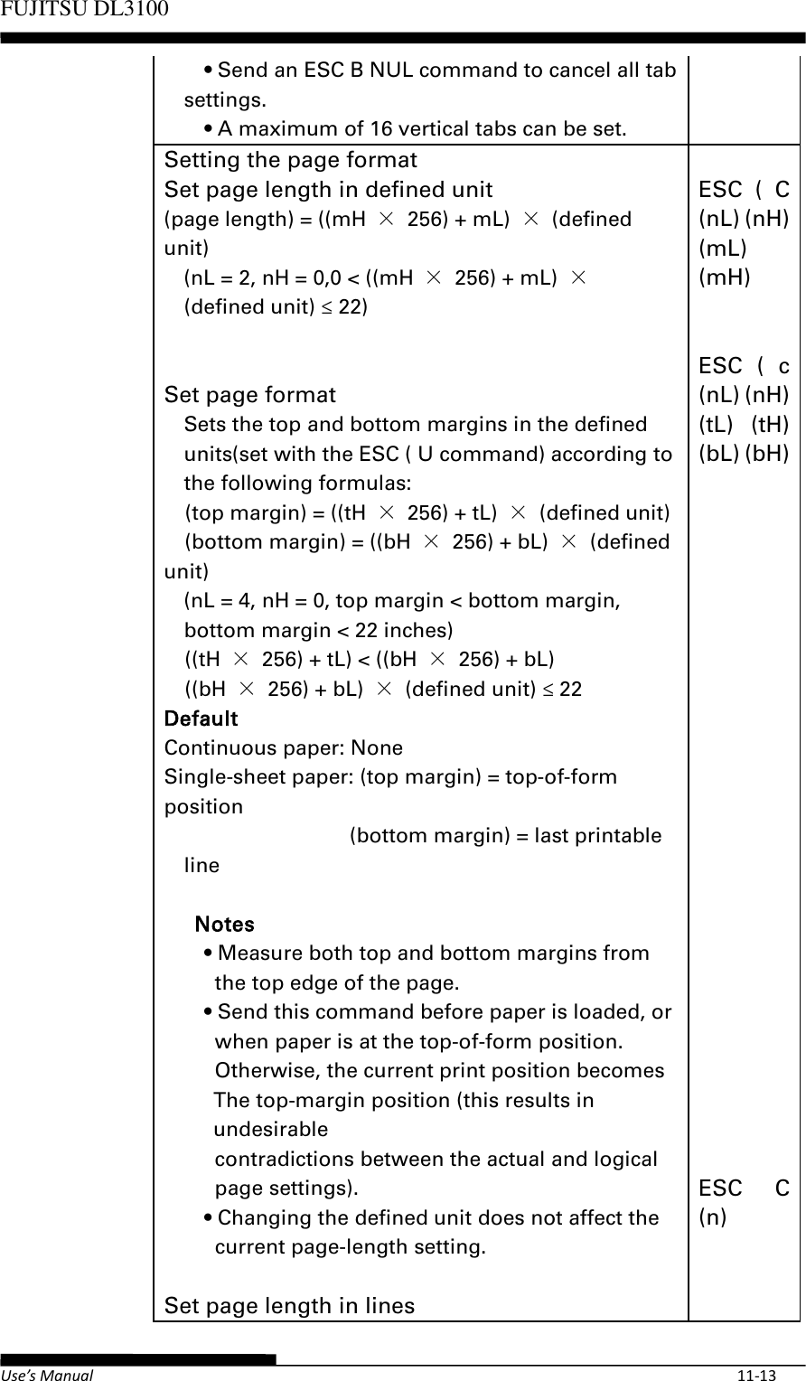 Page 41 of Fujitsu Isotec 021M33342A Dot Matrix Printer User Manual Part 2 of 2