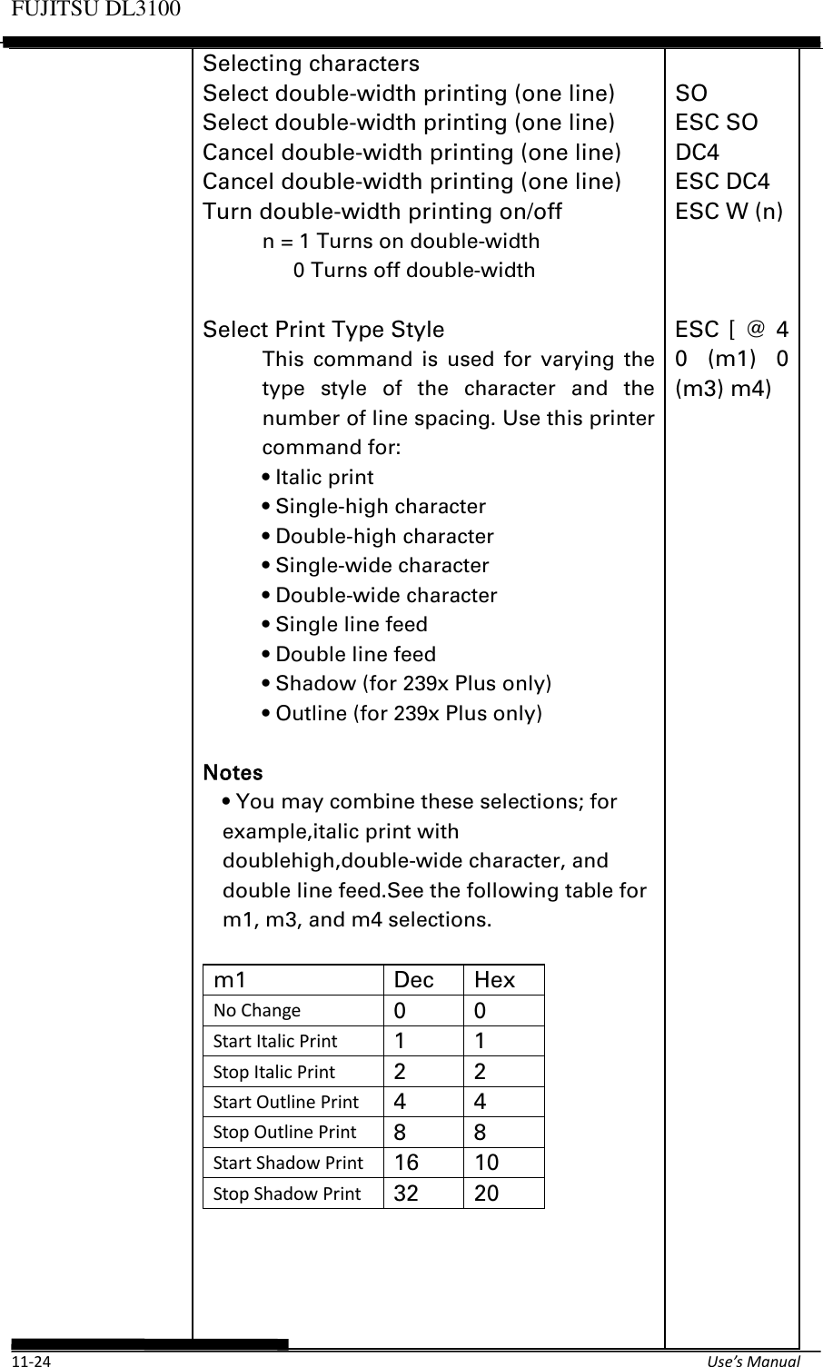 Page 52 of Fujitsu Isotec 021M33342A Dot Matrix Printer User Manual Part 2 of 2