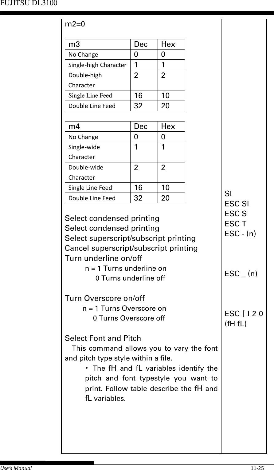 Page 53 of Fujitsu Isotec 021M33342A Dot Matrix Printer User Manual Part 2 of 2