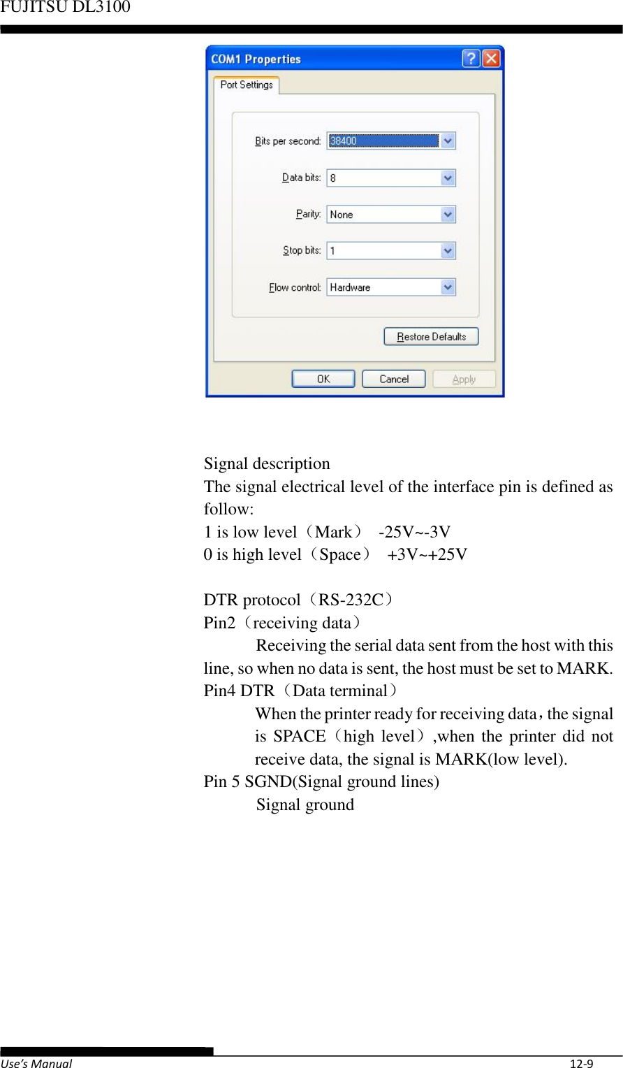 Page 81 of Fujitsu Isotec 021M33342A Dot Matrix Printer User Manual Part 2 of 2