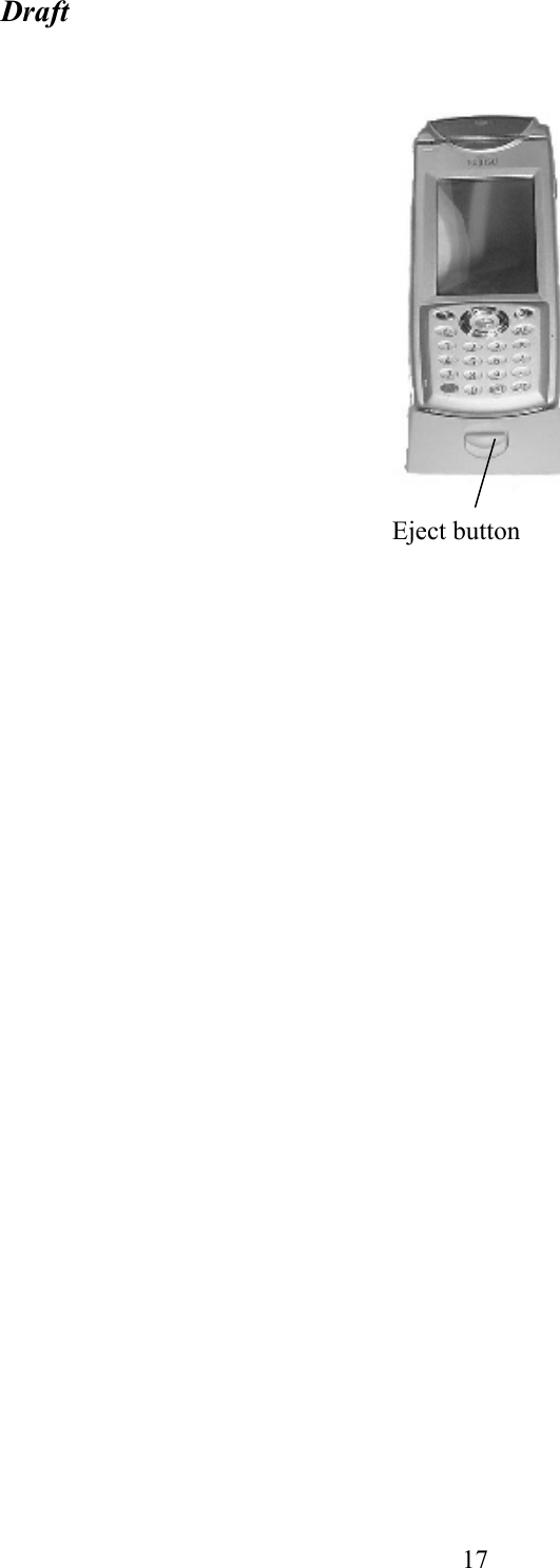 Draft  17     Eject button 