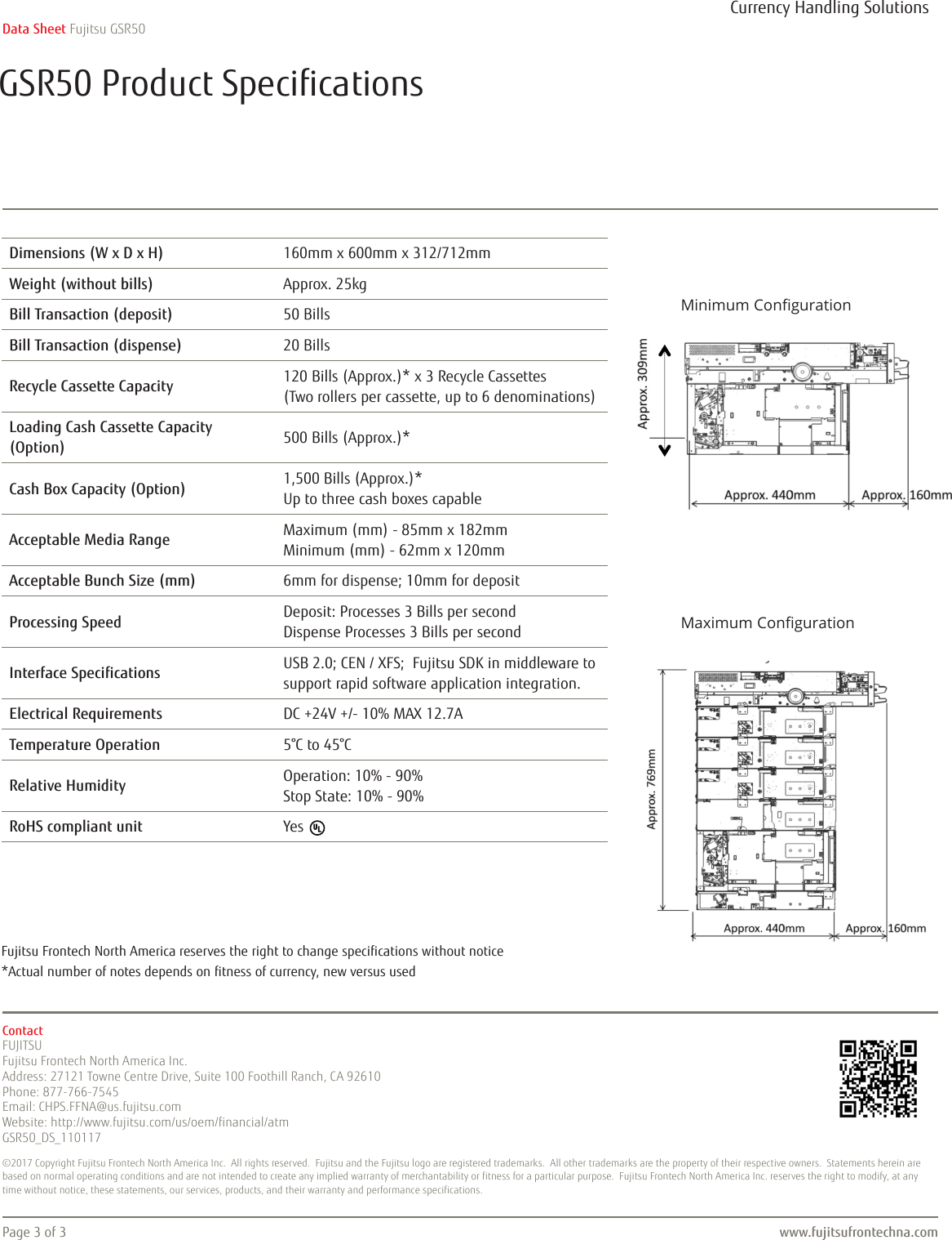 Page 3 of 3 - Fujitsu  GSR50 110117 DS US