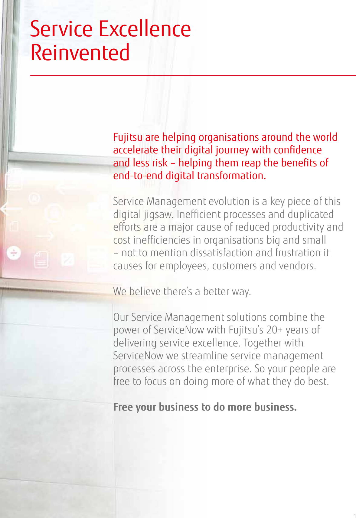 Page 3 of 12 - Fujitsu  Brochure Service Now