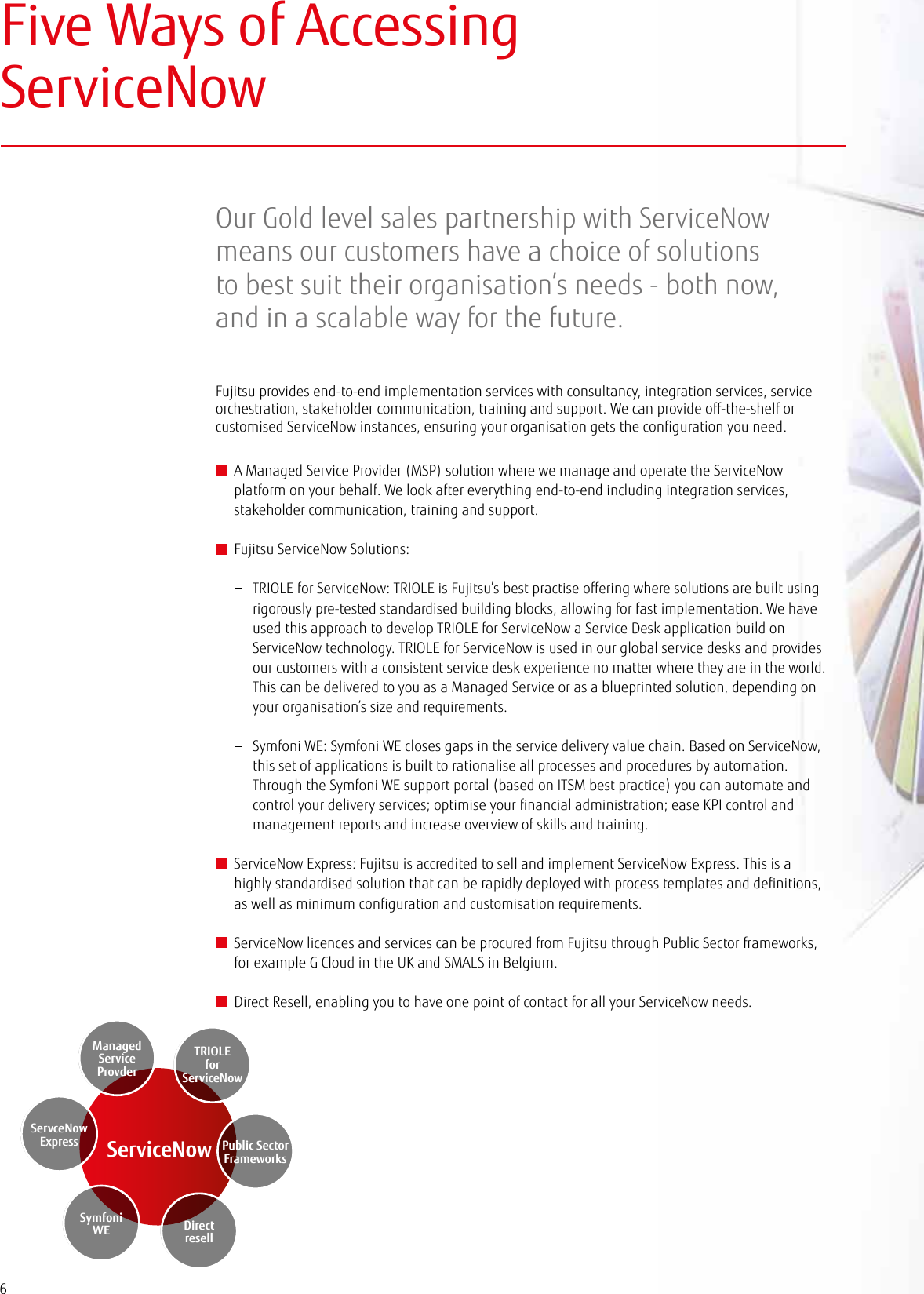 Page 8 of 12 - Fujitsu  Brochure Service Now
