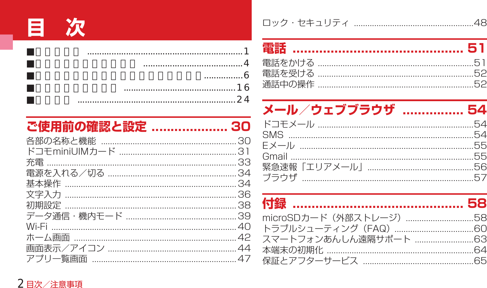 Page 4 of Fujitsu F05F Mobile Phone User Manual 13  UsersManual