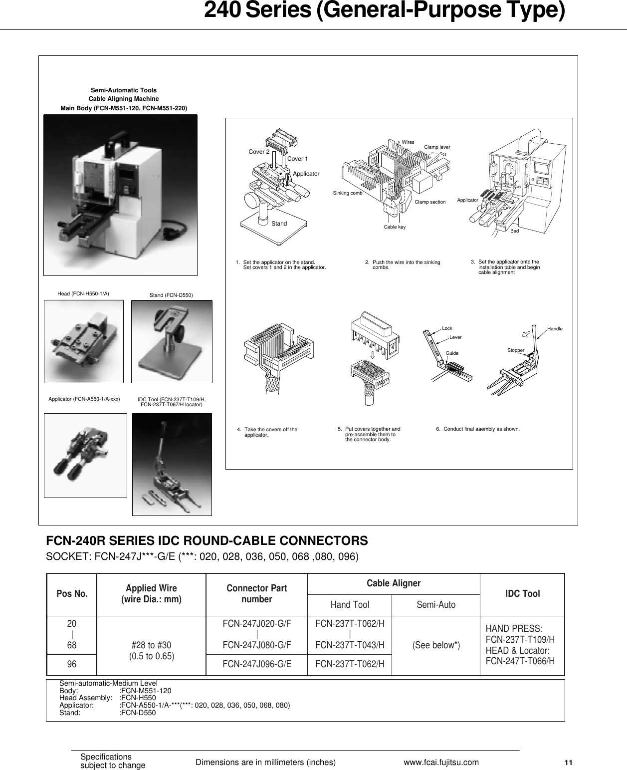 Page 11 of 12 - Fujitsu Fujitsu-Connection-240-Users-Manual- 240 GP Series  Fujitsu-connection-240-users-manual
