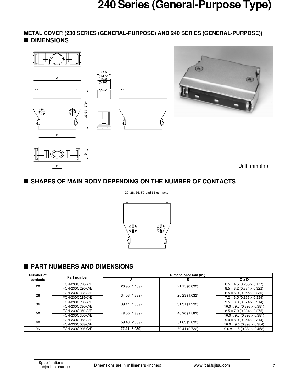 Page 7 of 12 - Fujitsu Fujitsu-Connection-240-Users-Manual- 240 GP Series  Fujitsu-connection-240-users-manual